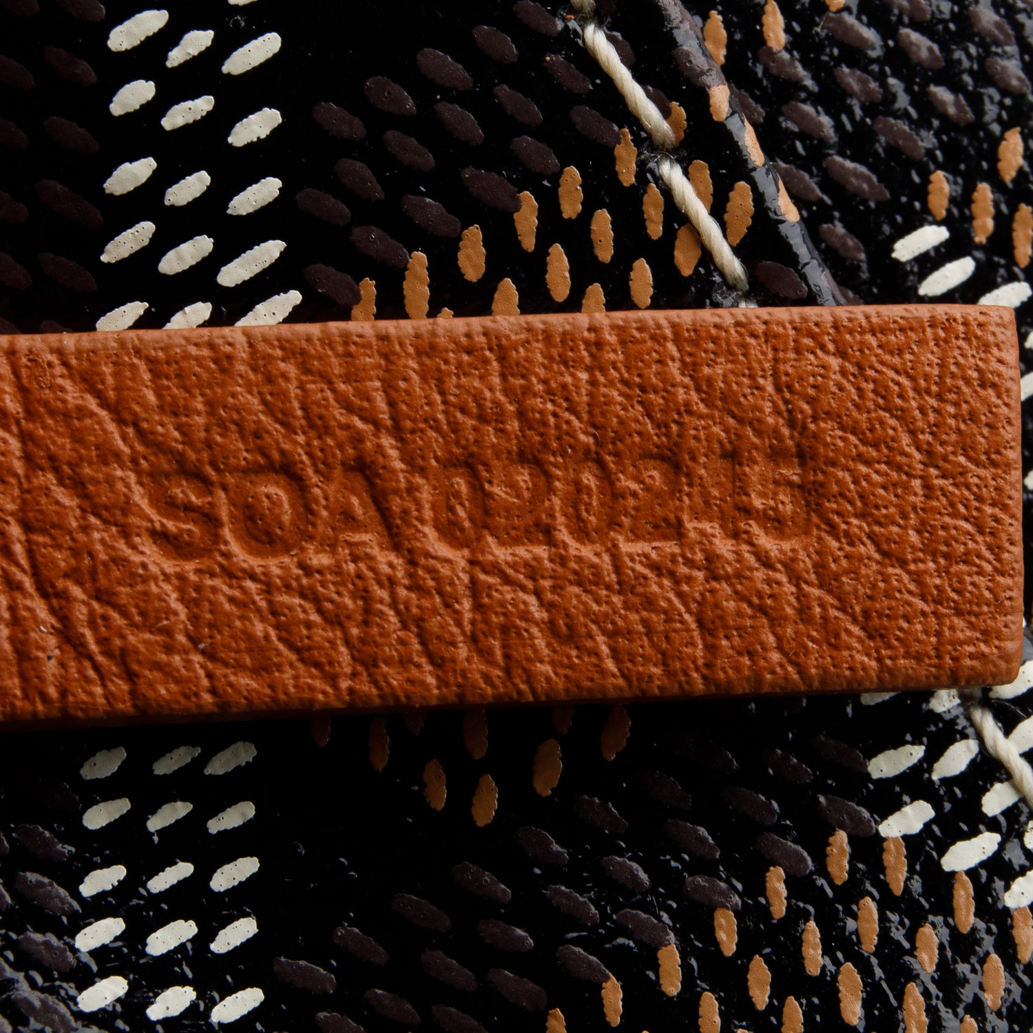 Goyard 2024 Brown Goyardine Reversible Mini Anjou w/ Pouch