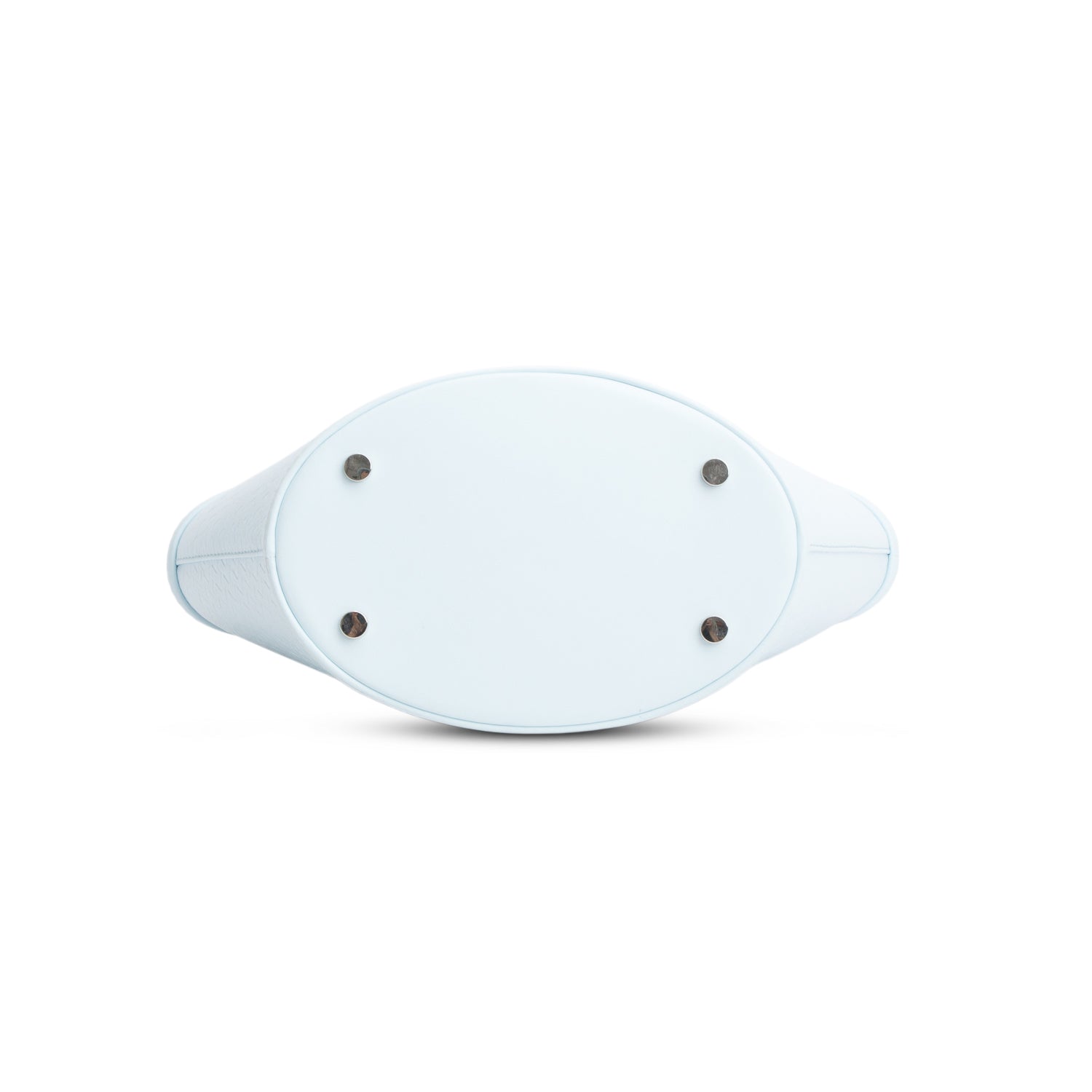 Jacquemus Blue Embossed Leather Soli Le Petit Panier Basket Bag