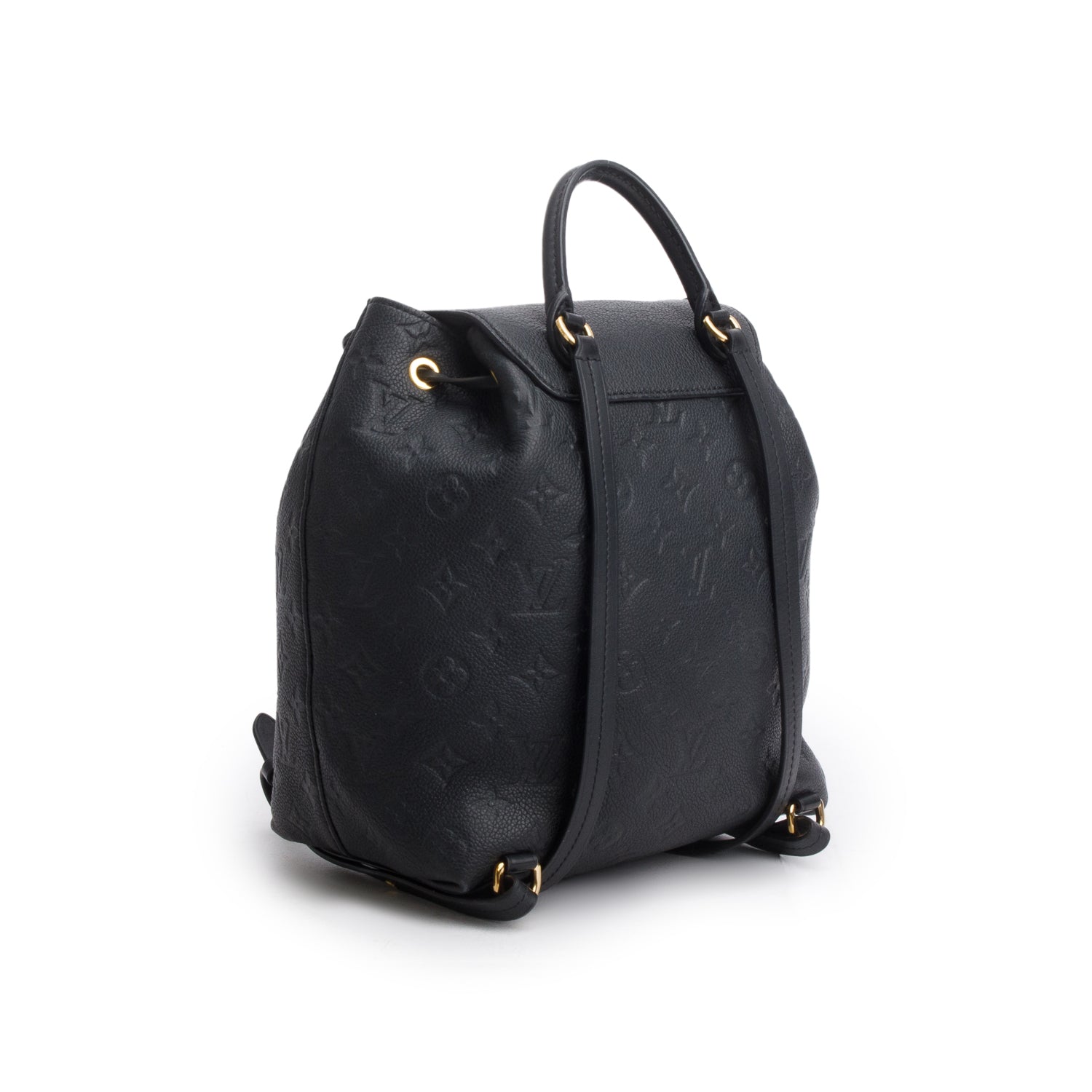 Louis Vuitton Black Monogram Empreinte Montsouris NM Backpack