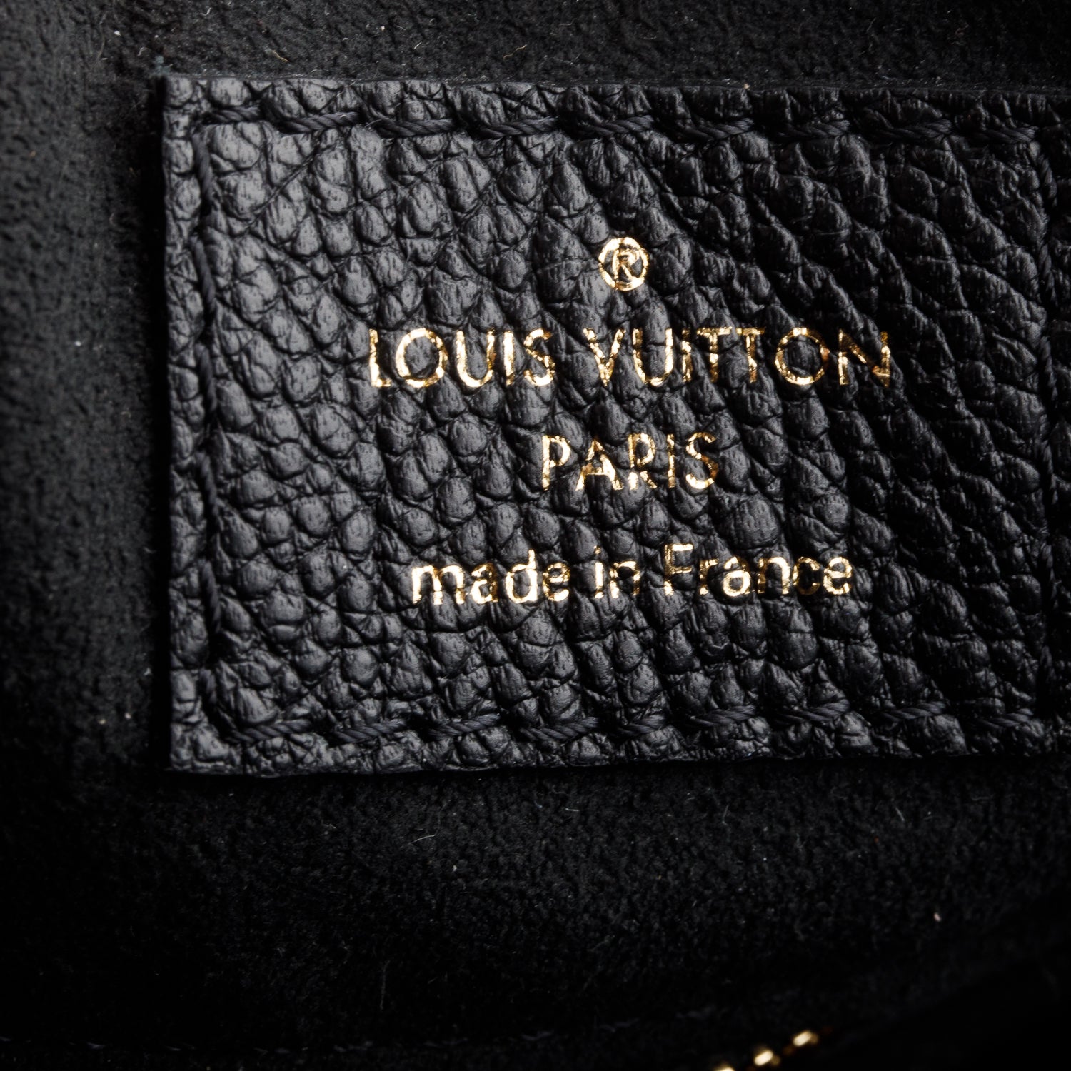 Louis Vuitton Black Empreinte Monogram Giant Speedy Bandouliere 25