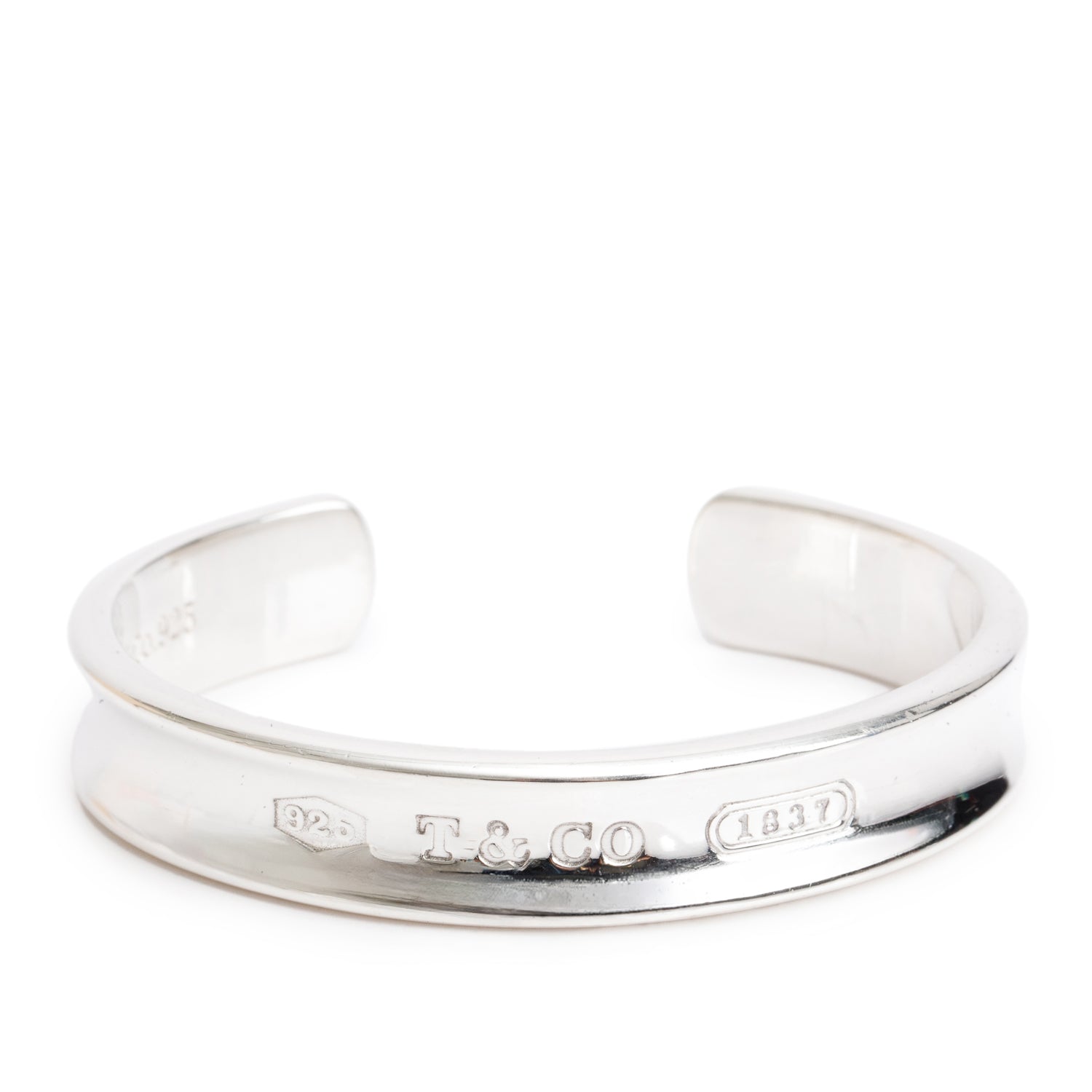 Tiffany & Co. Sterling Silver 1837 12 MM Cuff