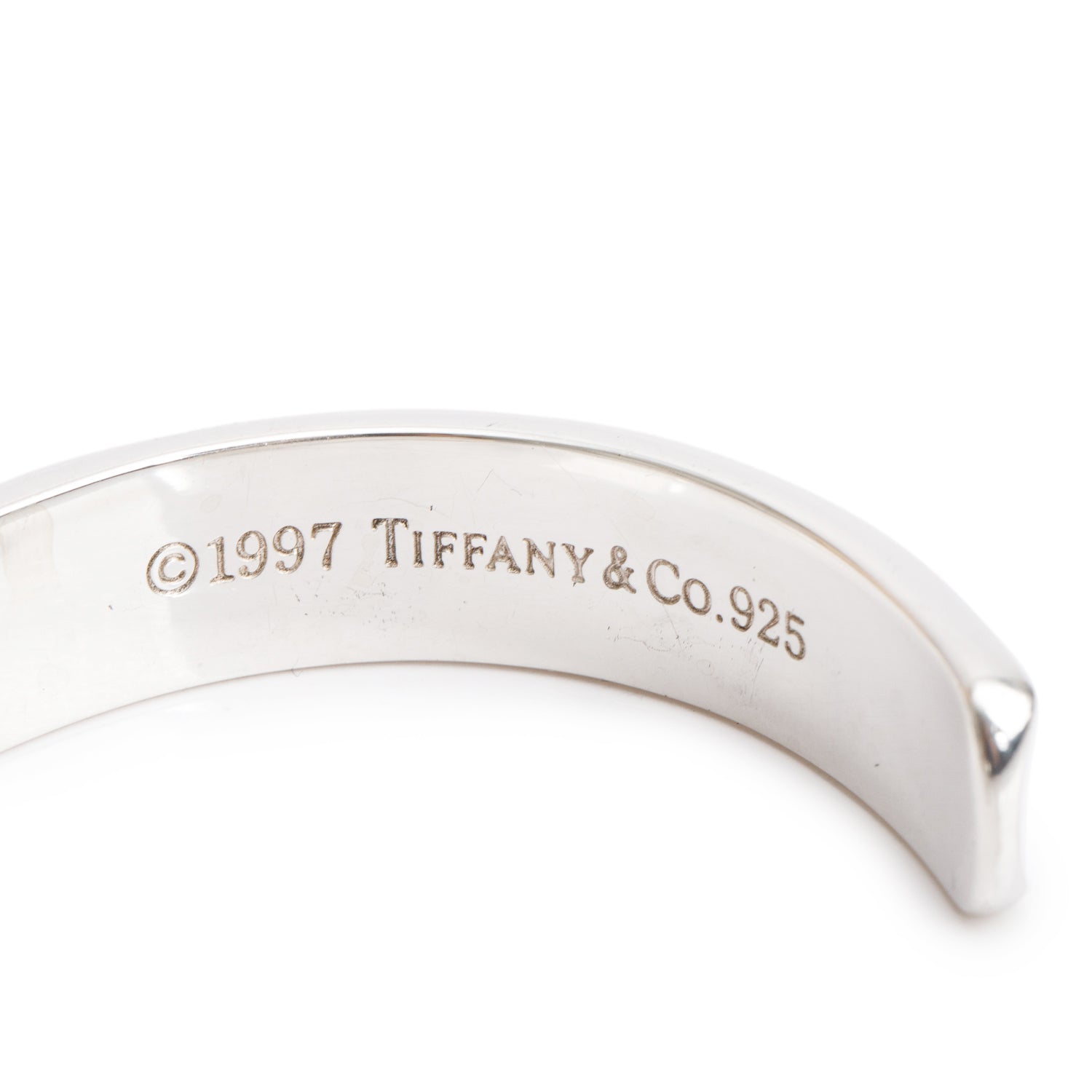 Tiffany & Co. Sterling Silver 1837 12 MM Cuff