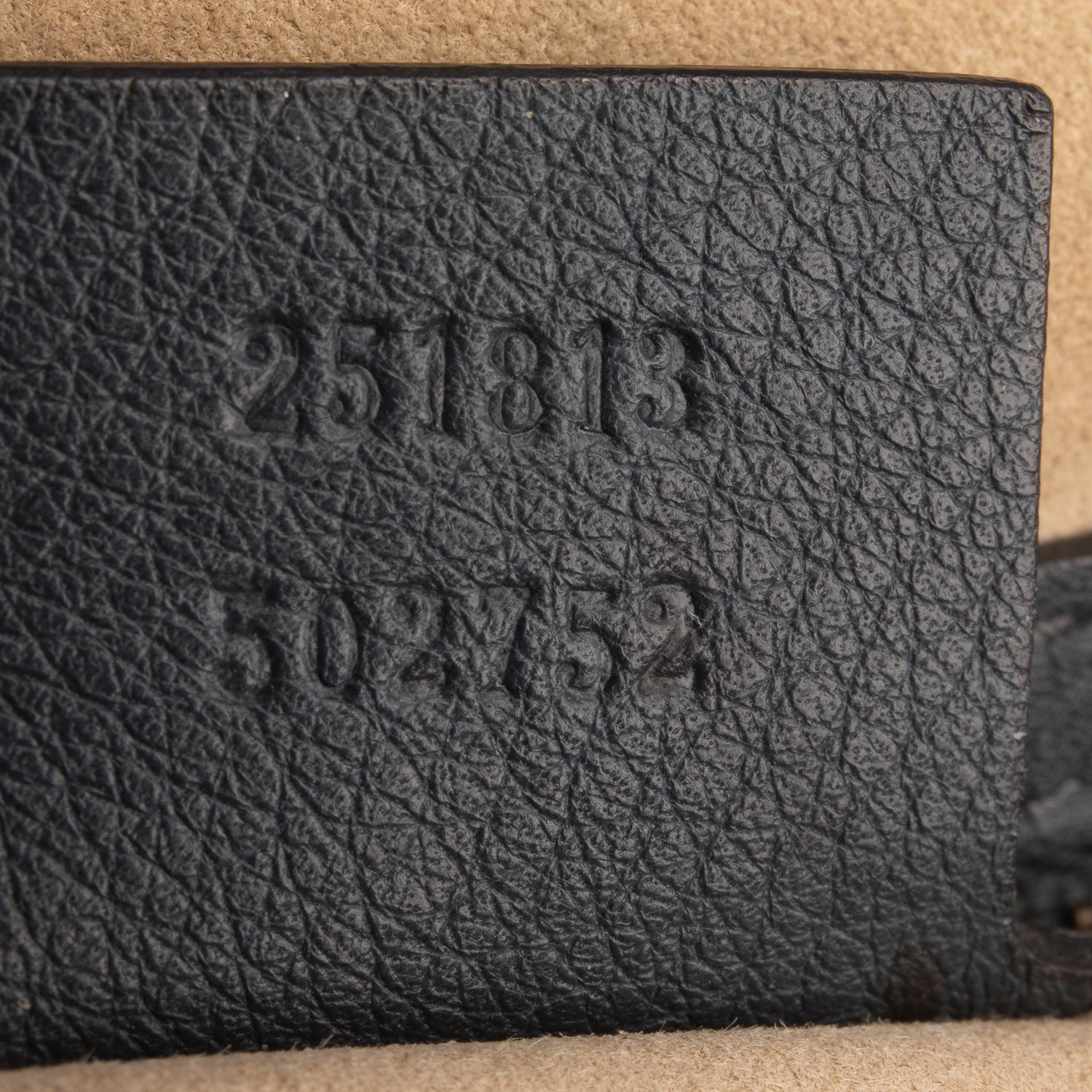 Gucci Blue Pebbled Calfskin 1973 Medium Top Handle Bag