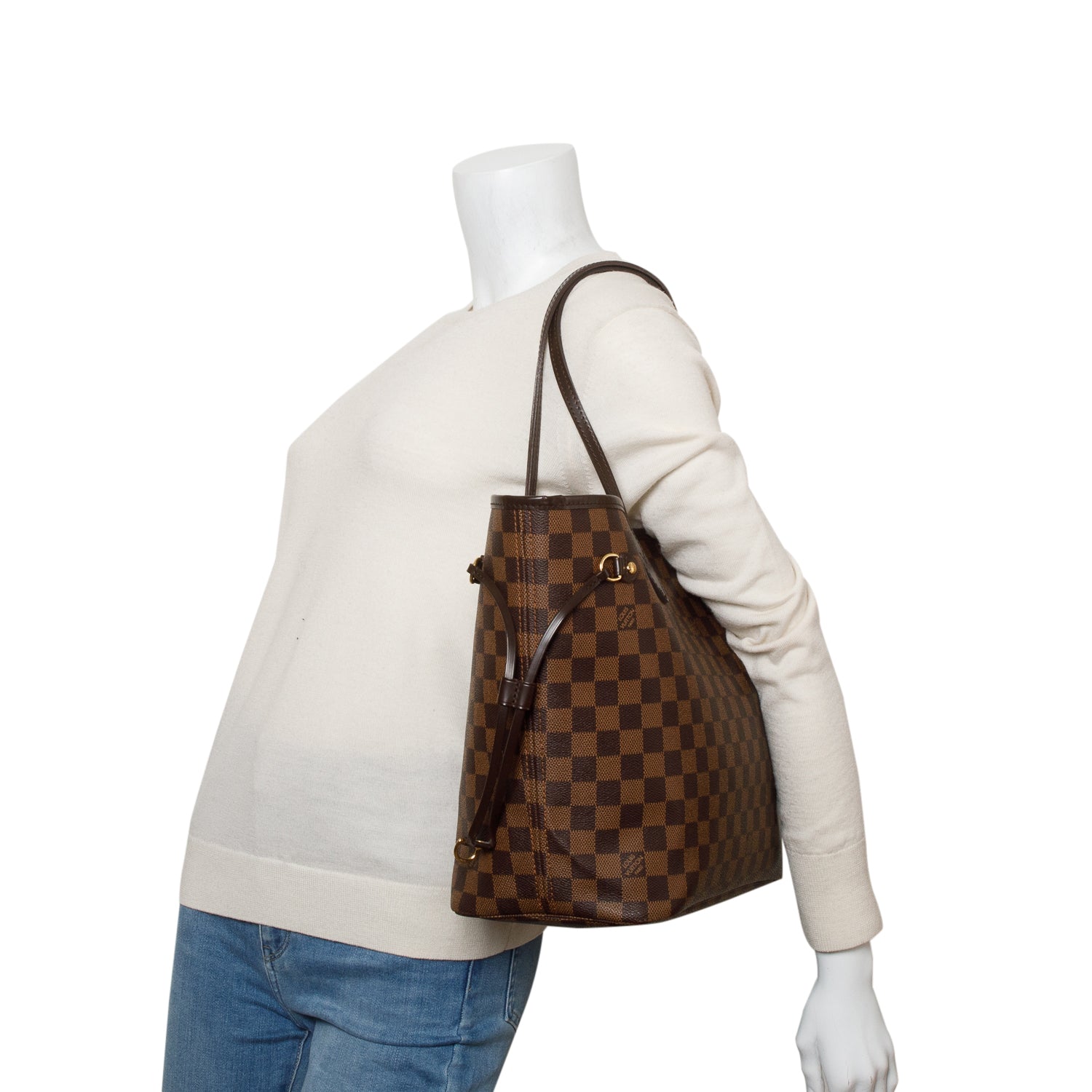 Louis Vuitton Damier Ebene Neverfull MM