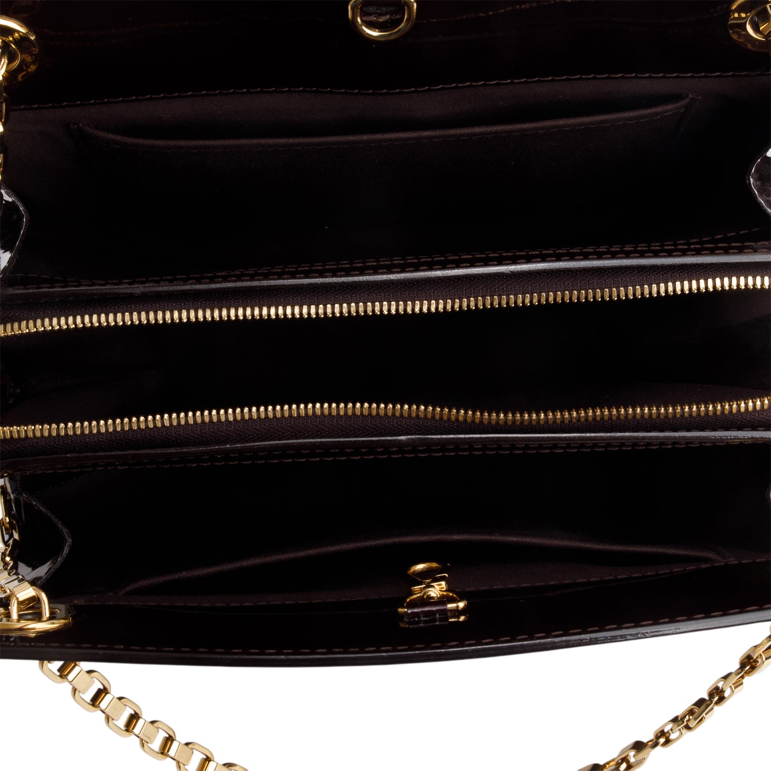 Louis Vuitton Amarante Monogram Vernis Virginia MM