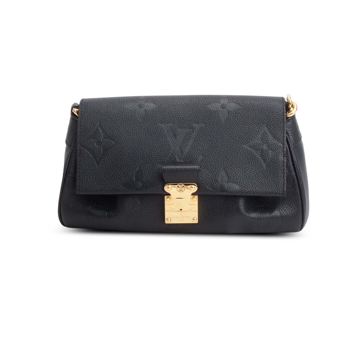 Louis Vuitton Black Empreinte Monogram Giant Favorite w/ Straps