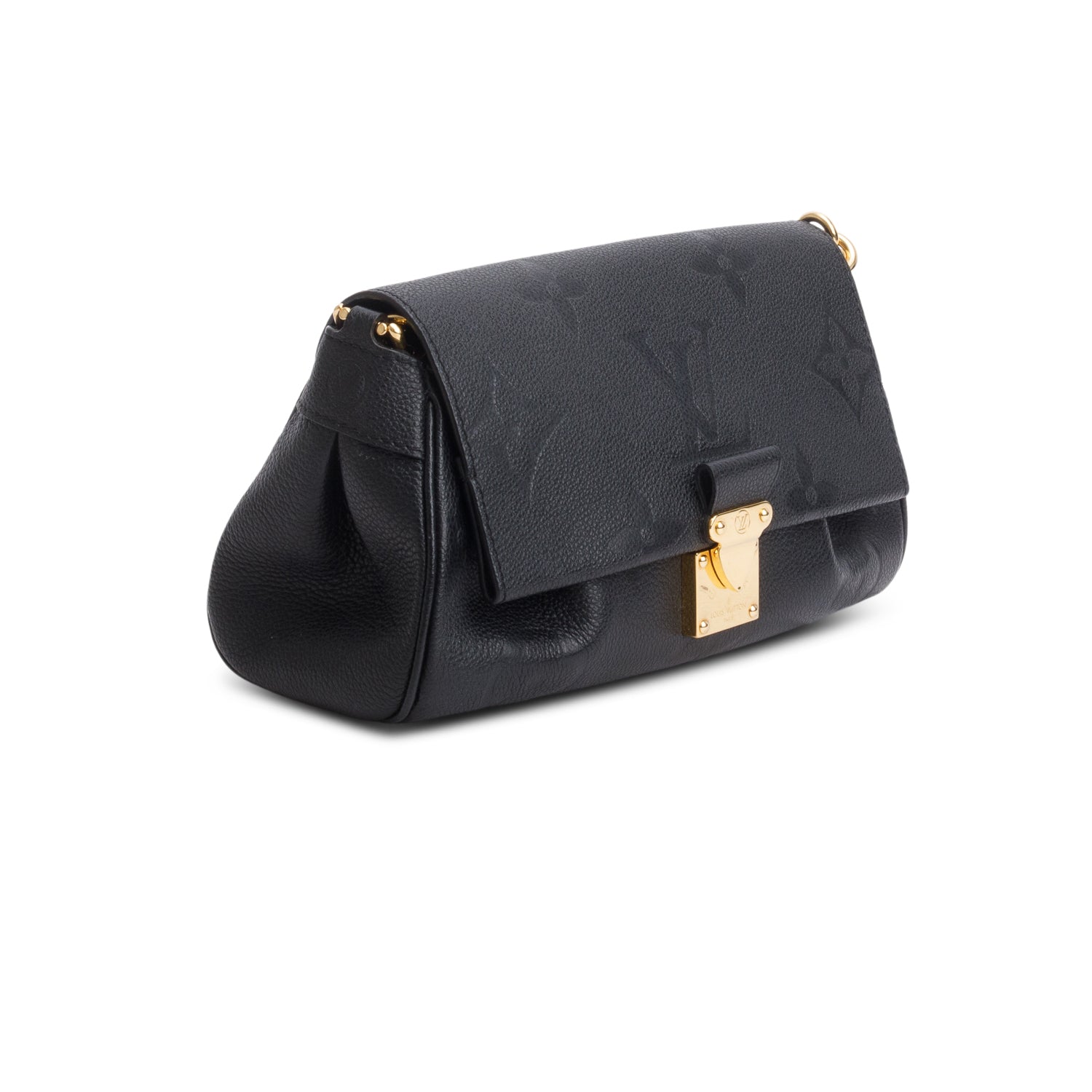 Louis Vuitton Black Empreinte Monogram Giant Favorite w/ Straps