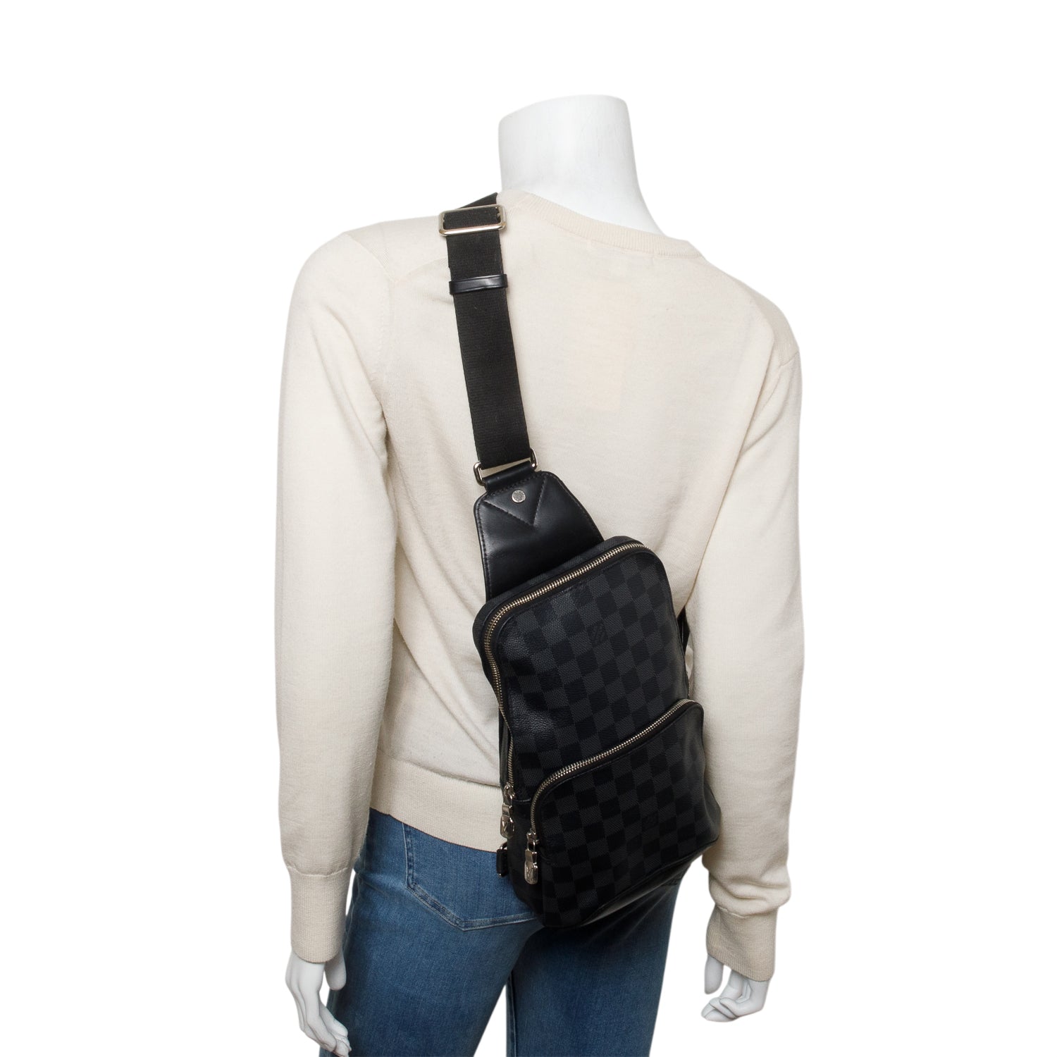Louis Vuitton 2020 Damier Graphite Avenue Sling Bag