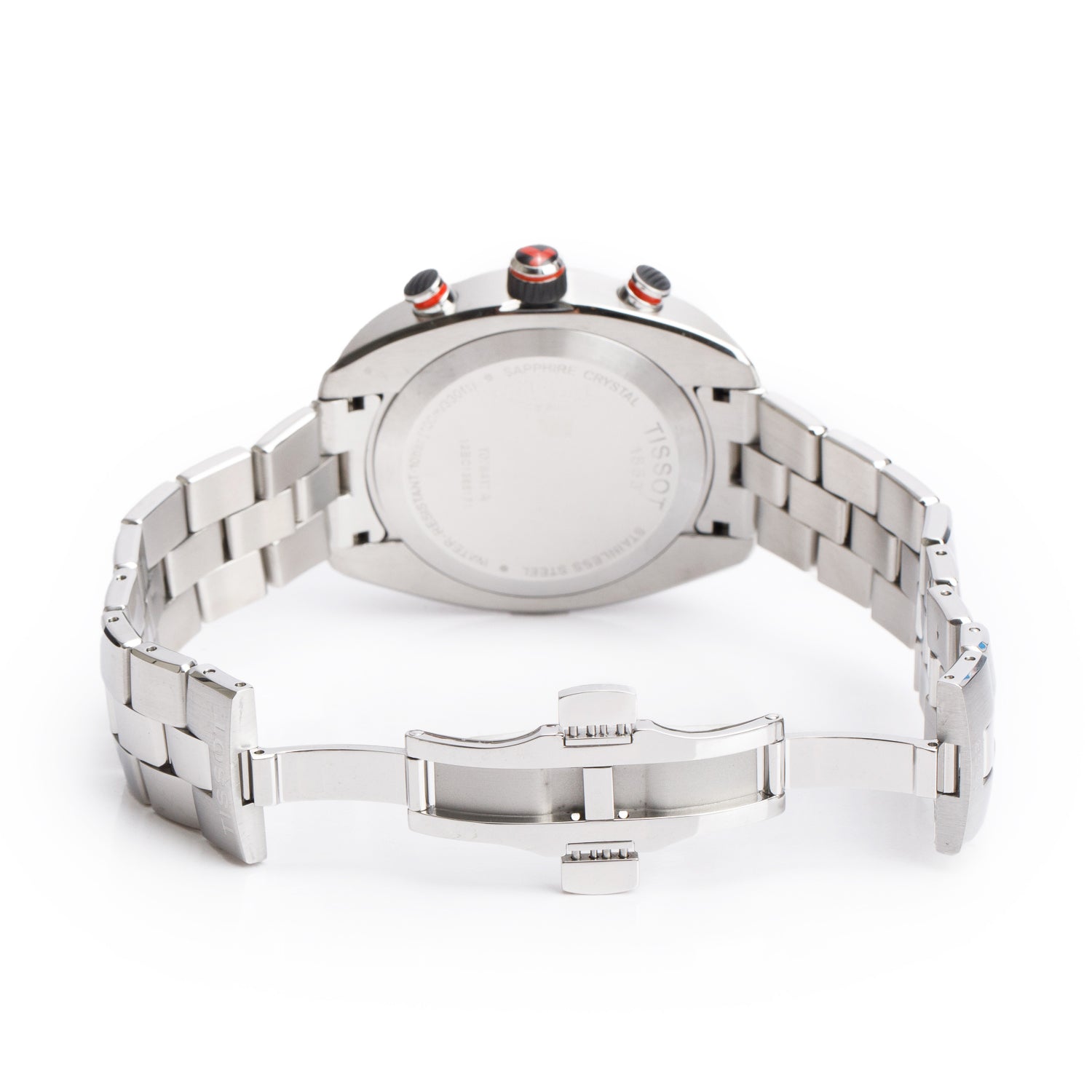Tissot Stainless Steel PRS 330 44 MM Chronograph Quartz Watch Grey Dial w/ Box