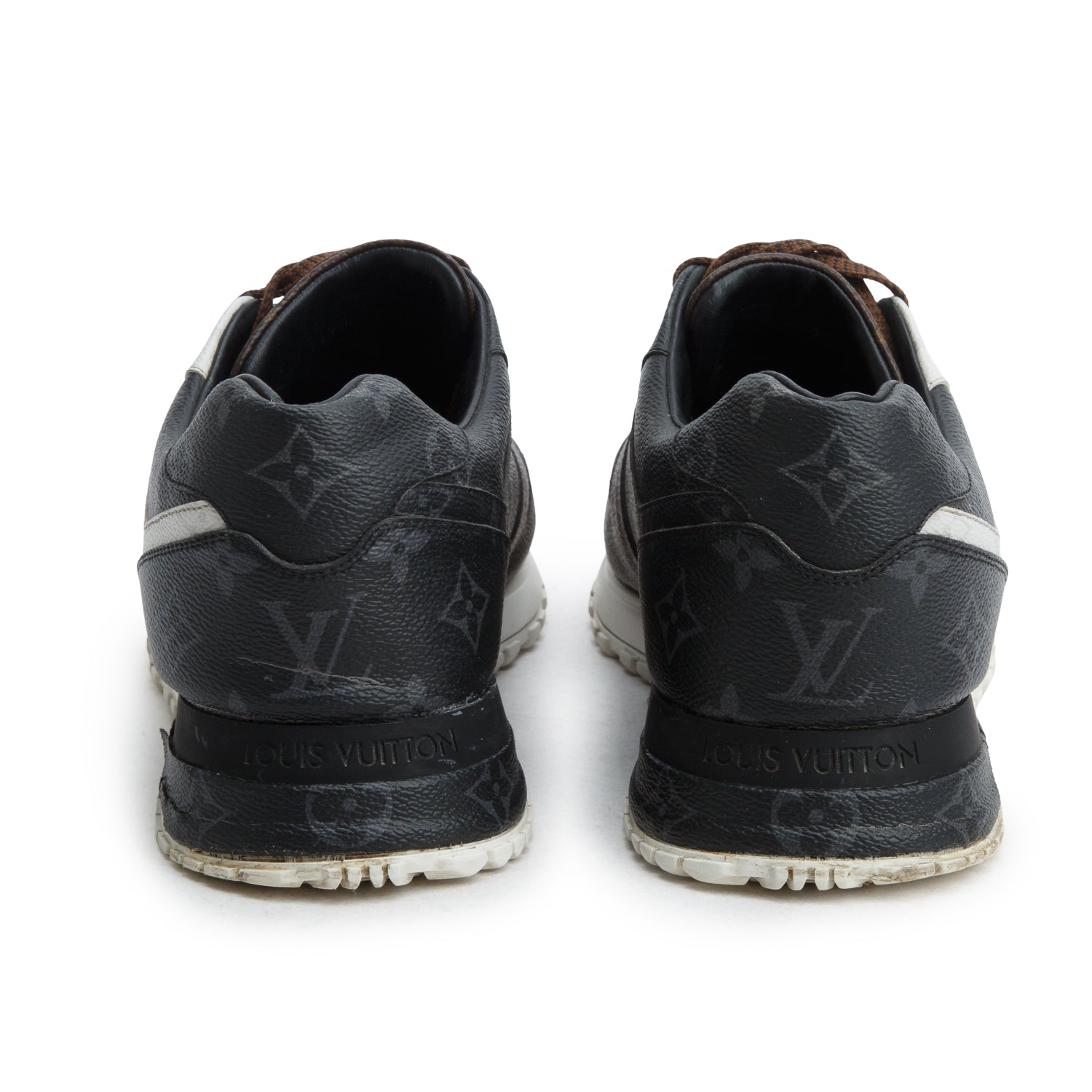 Louis Vuitton Monogram Mix Run Away Sneakers, Men's Size 9