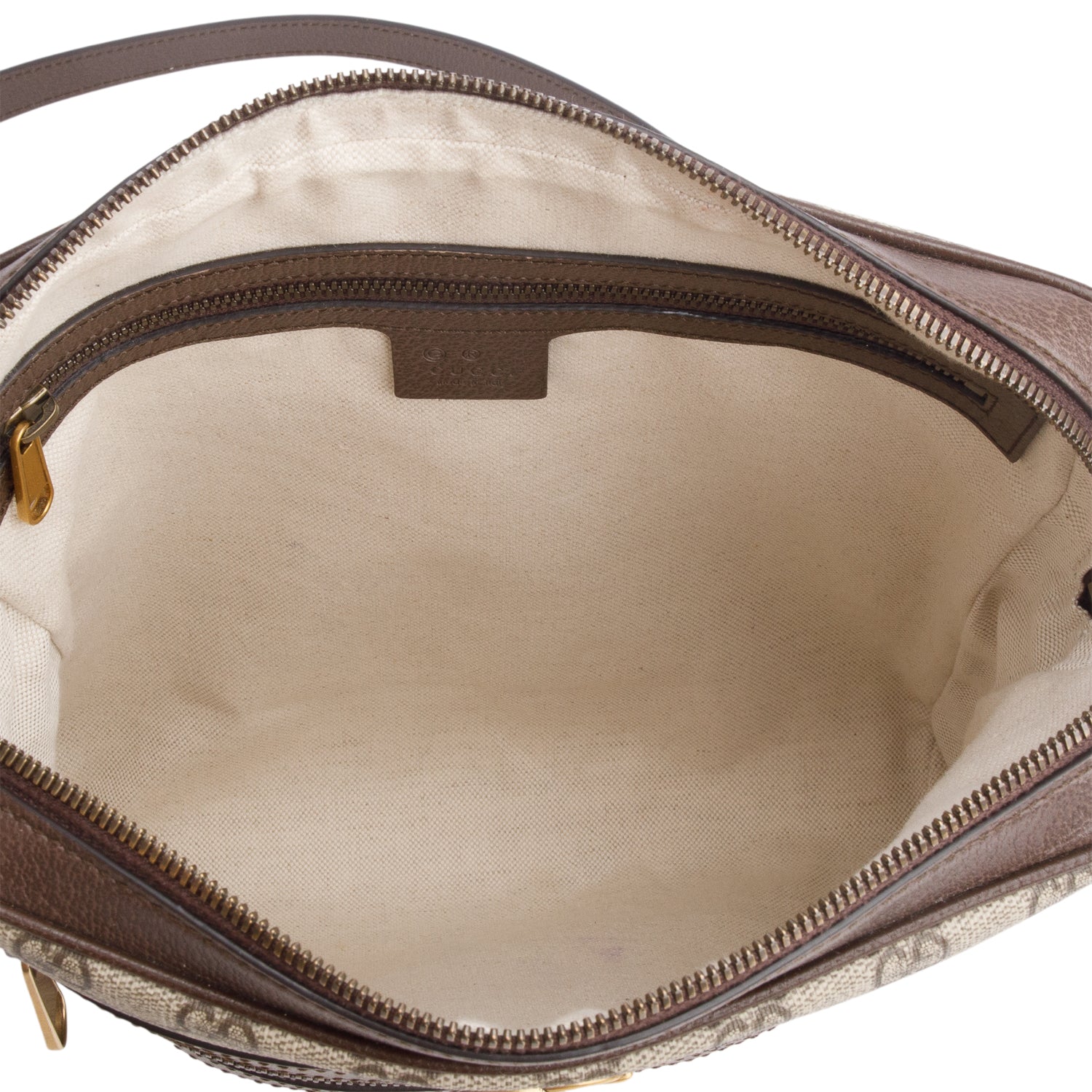 Gucci GG Supreme Monogram Web Medium Ophidia Messenger Bag