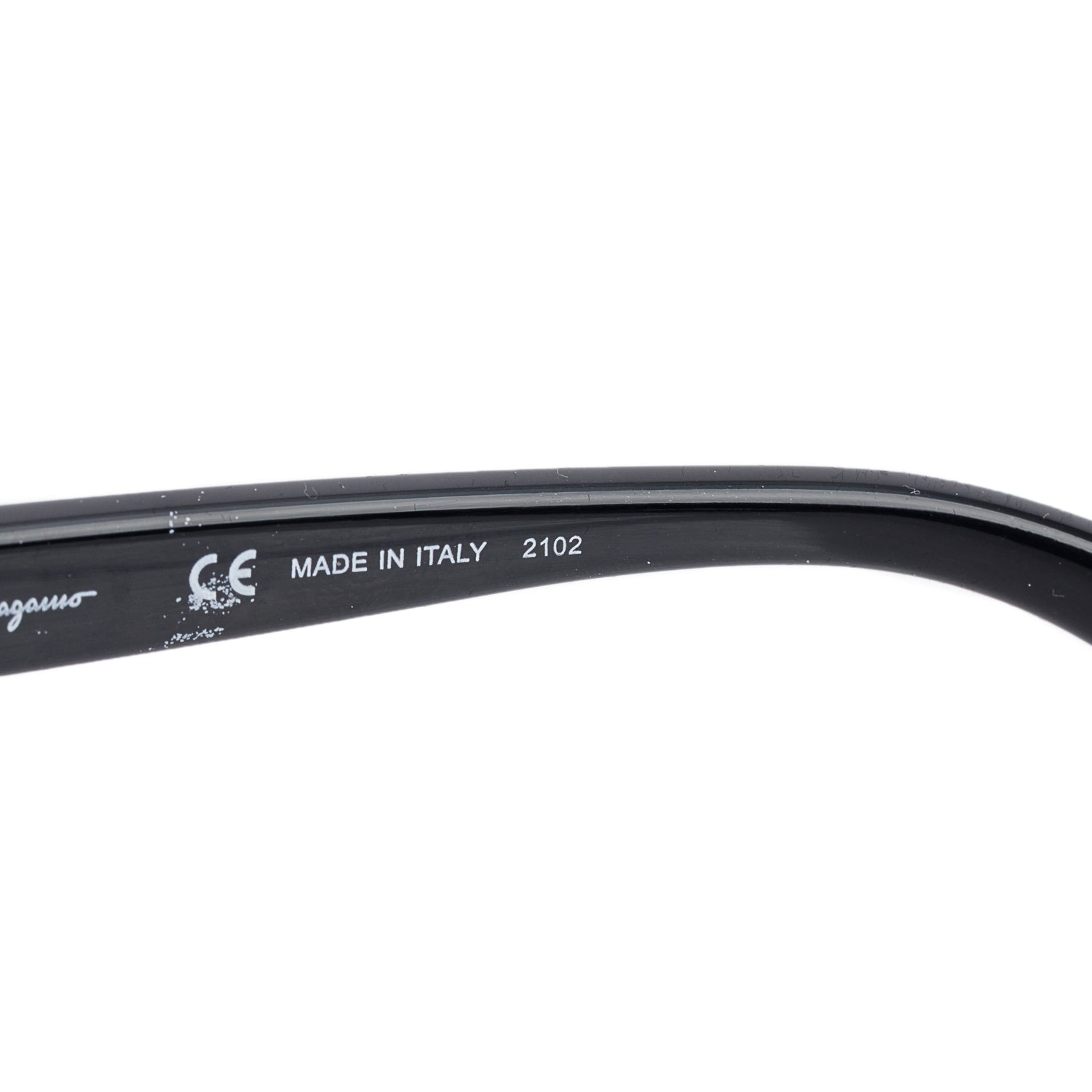 Ferragamo SF719S Black Multi Round Sunglasses w/ Case