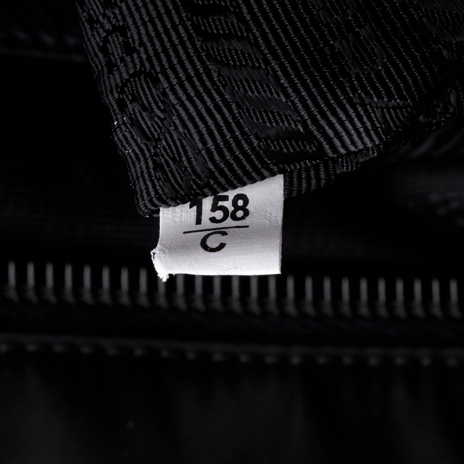 Prada Black Tessuto Nylon Saffiano Tote w/ Strap