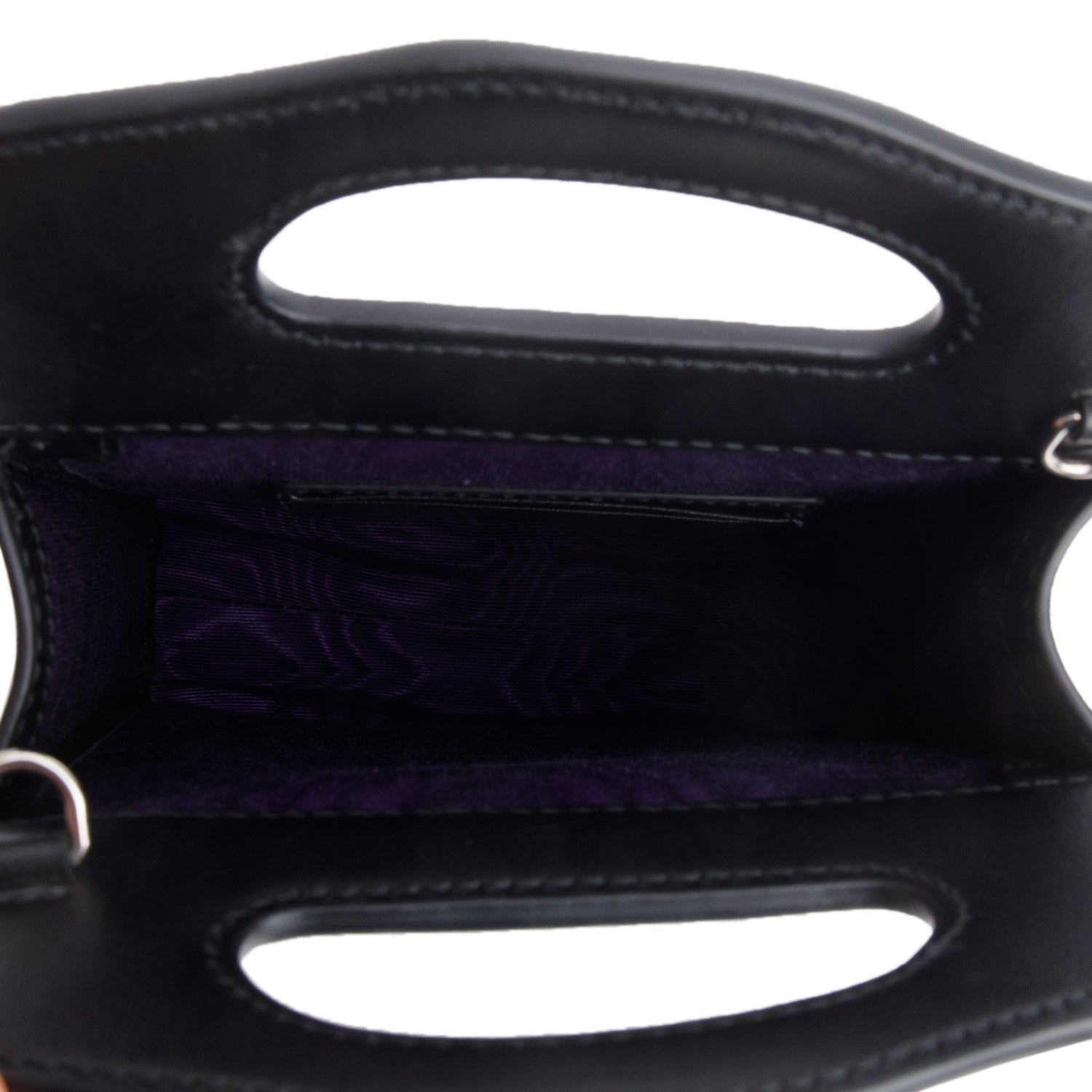 Gucci Black Nylon Calfskin Enamel GG Matelasse Mini Top Slip Handle Crossbody Bag w/ Box & Strap