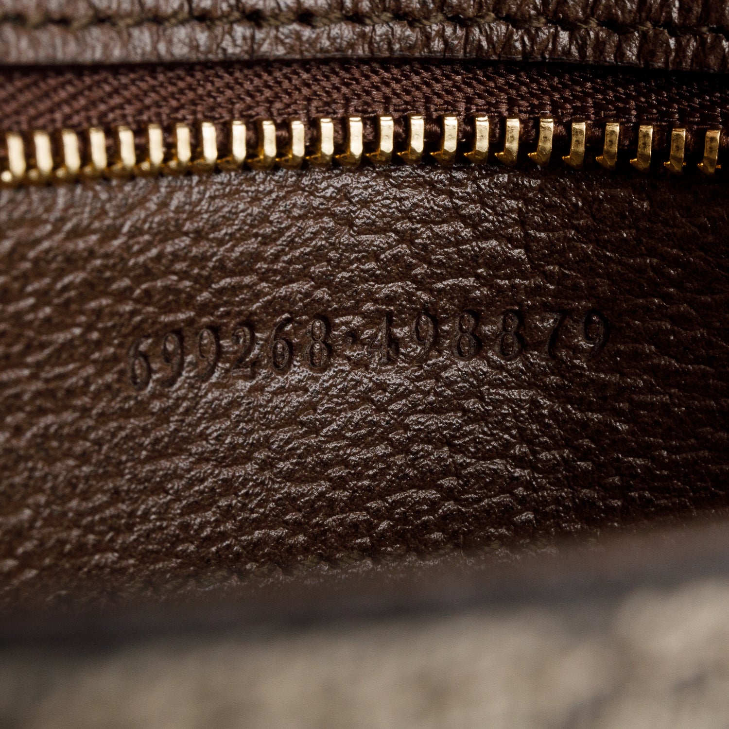 Gucci GG Supreme Monogram Textured Dollar Calfskin Blondie Chain Shoulder Flap Bag w/ Strap