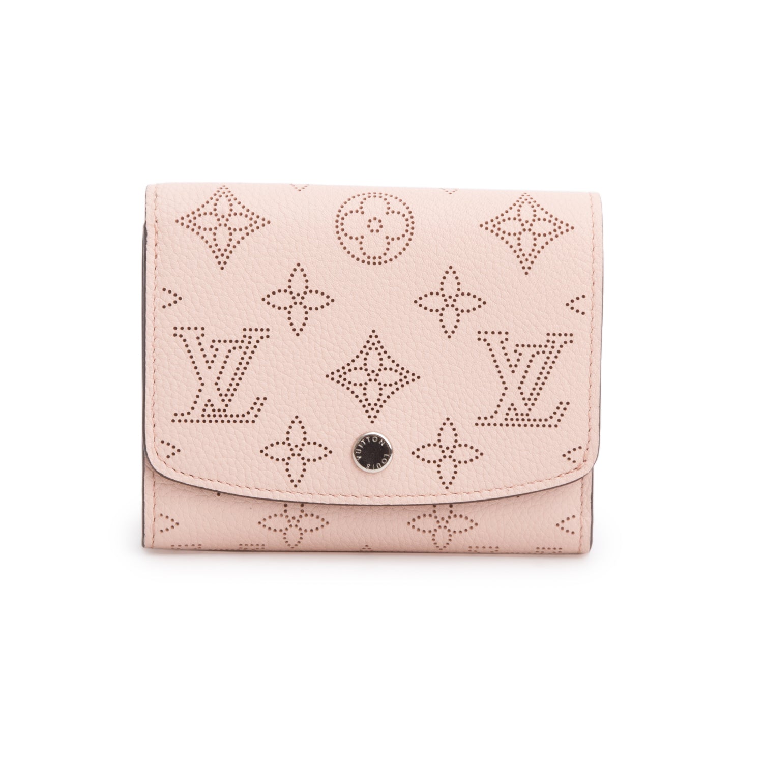 Louis Vuitton Pink Mahina Iris Compact Wallet w/ Box