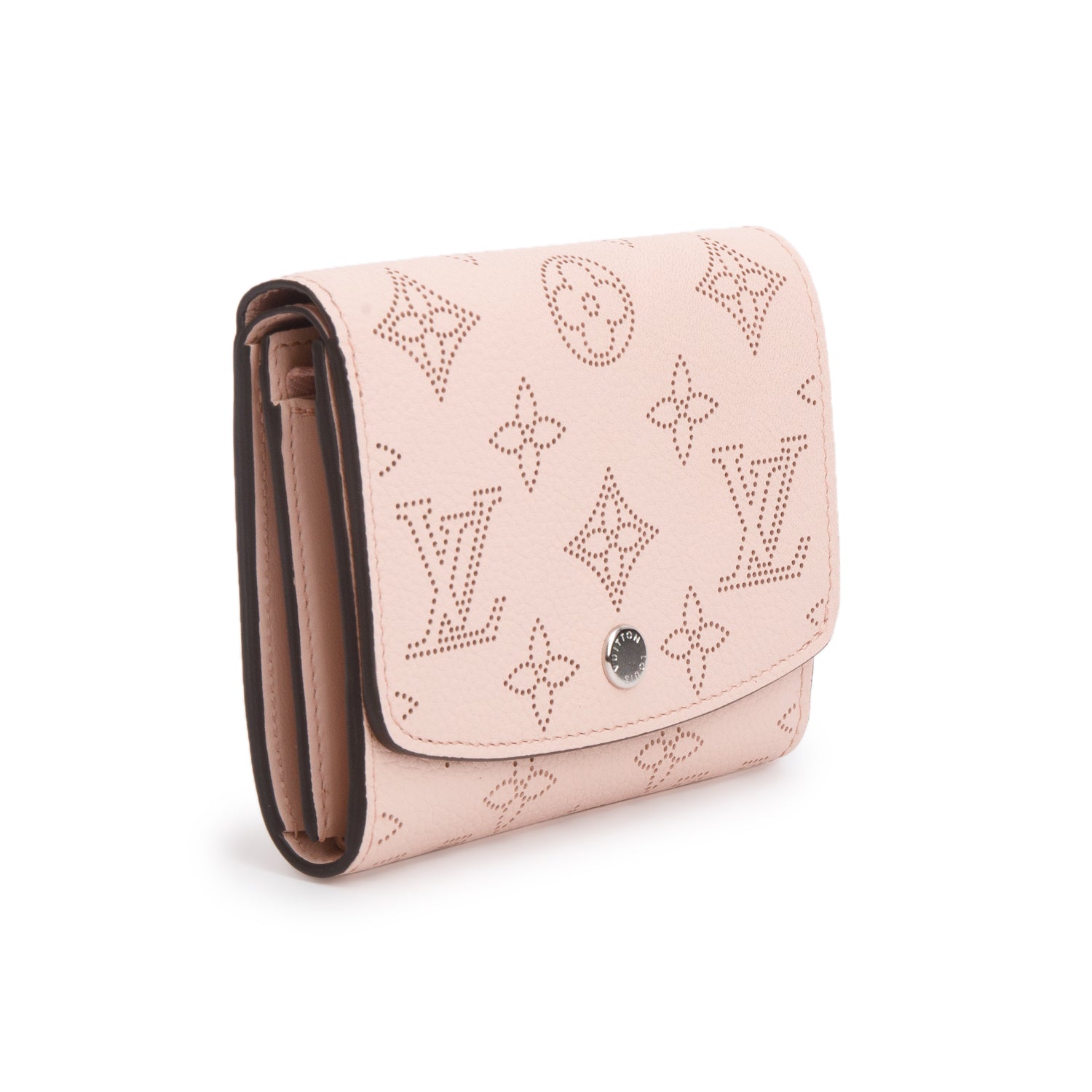 Louis Vuitton Pink Mahina Iris Compact Wallet w/ Box