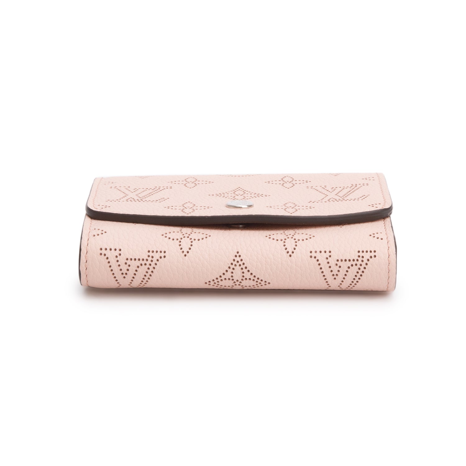 Louis Vuitton Pink Mahina Iris Compact Wallet w/ Box