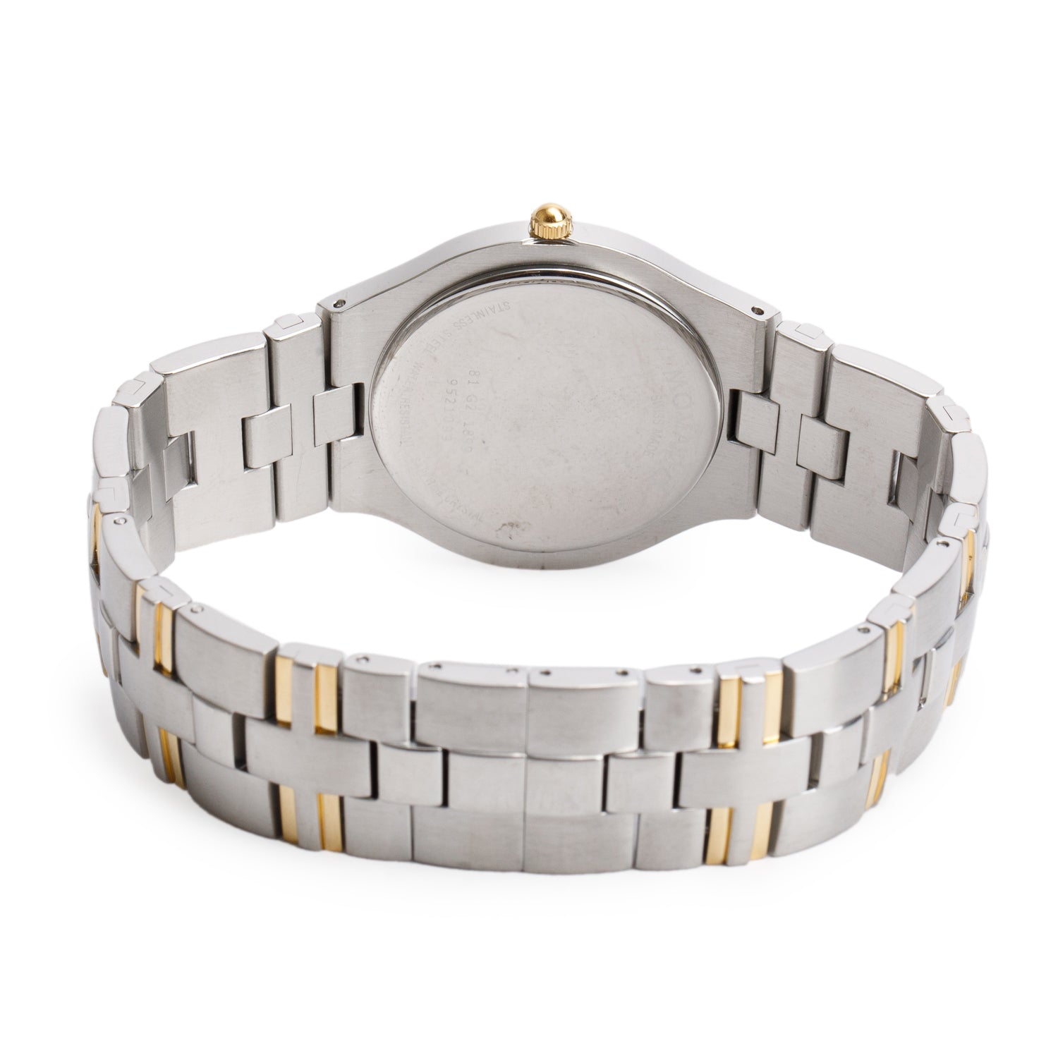 Movado Gold-Plated & Stainless Steel Juro 36 MM Quartz Watch