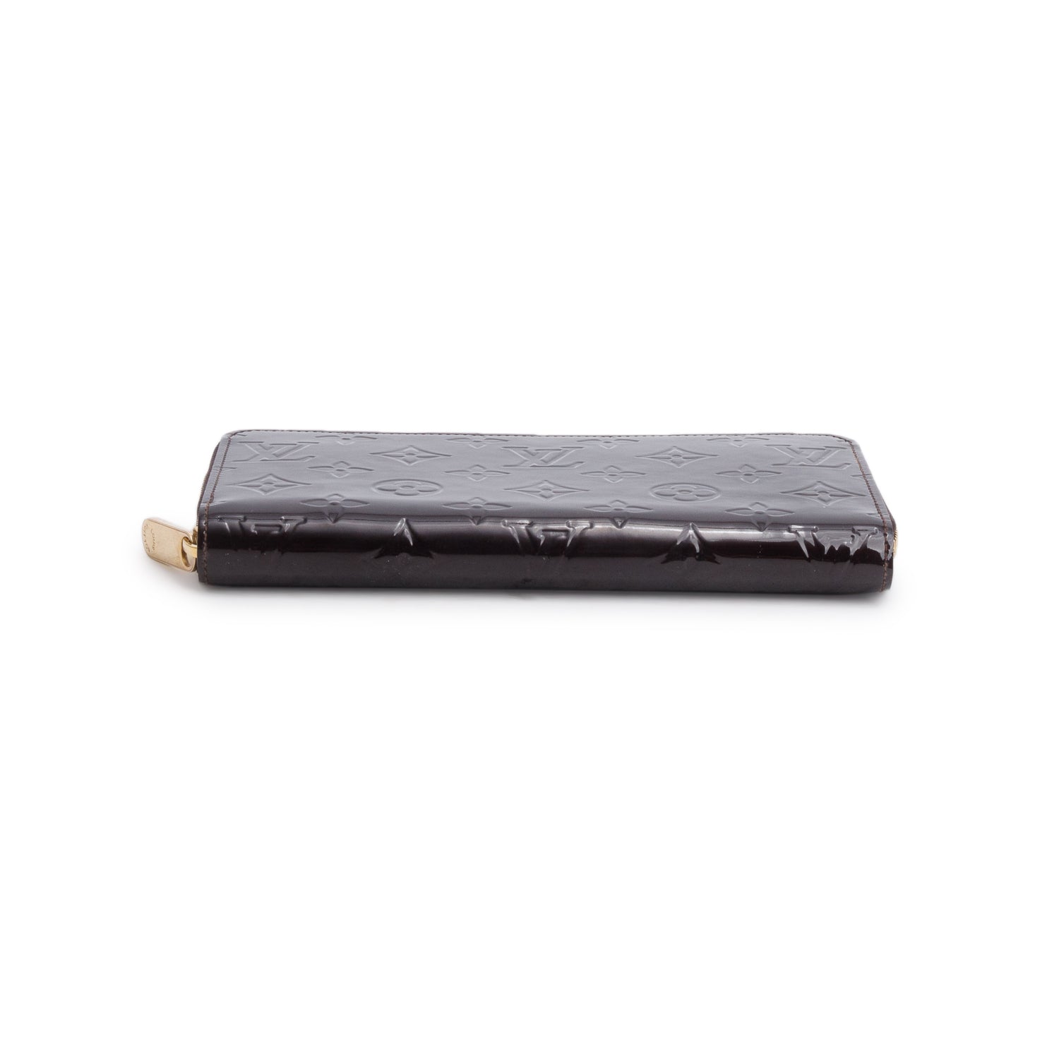 Louis Vuitton Amarante Vernis Leather Zippy Wallet
