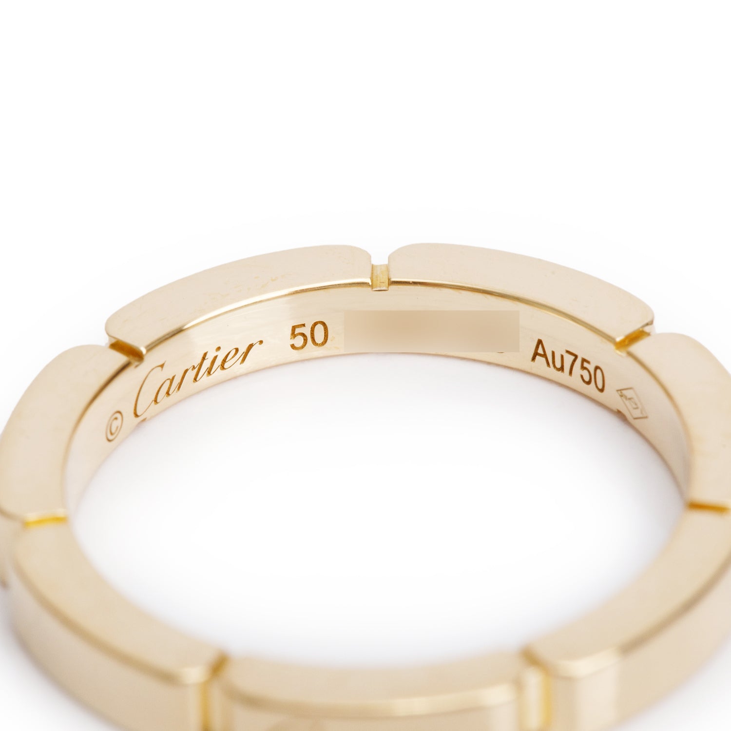 Cartier 2023 18k Yellow Gold Maillon Panthere 2.5 MM Wedding Band Ring, Size 50 5.25 w/ Box & Certificate