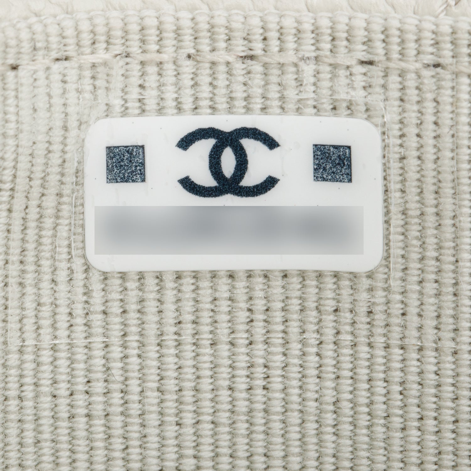 Chanel Grey Caviar Leather Classic Flap Card Holder w/ Box