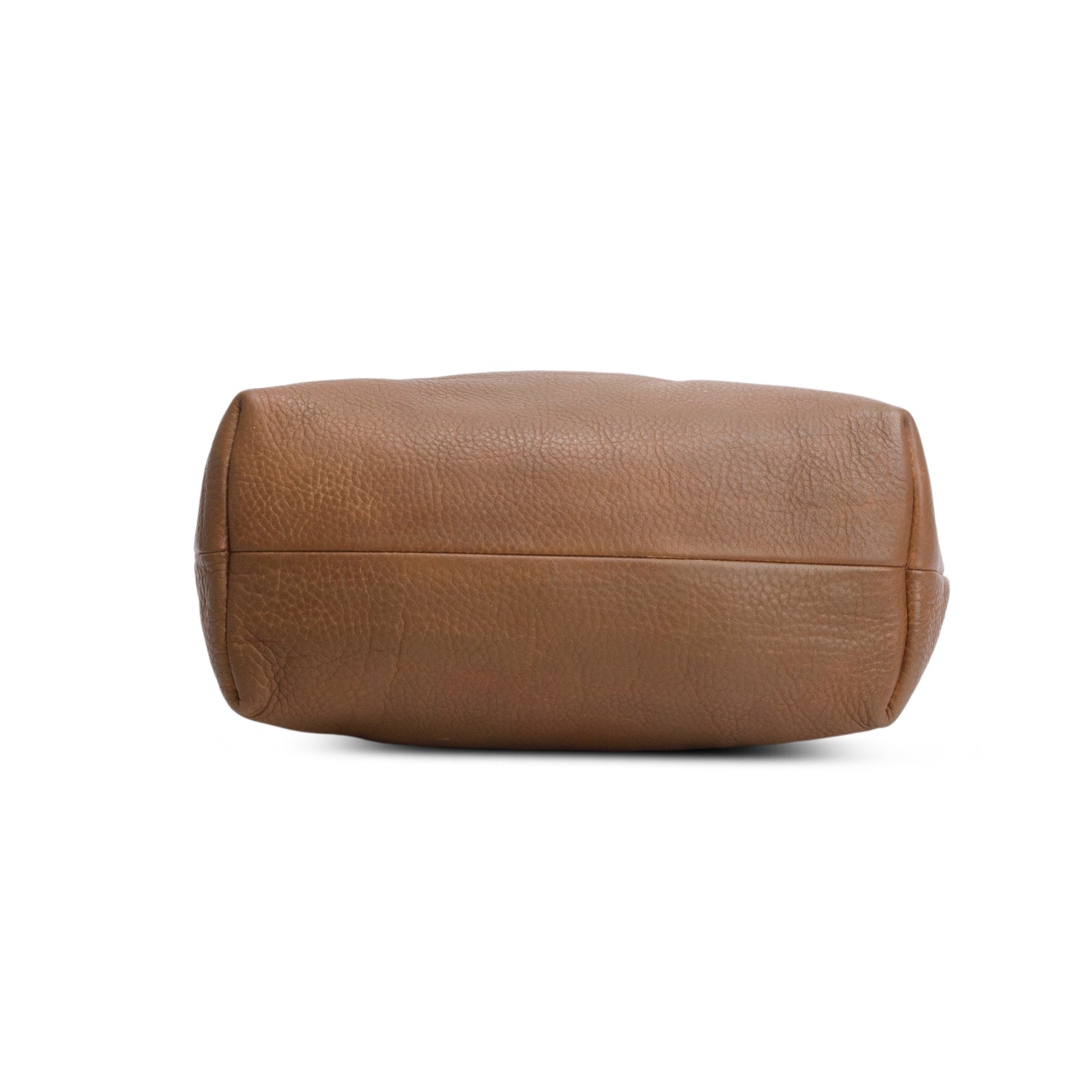 Gucci Brown Calfskin Bamboo Tassel Tote Bag