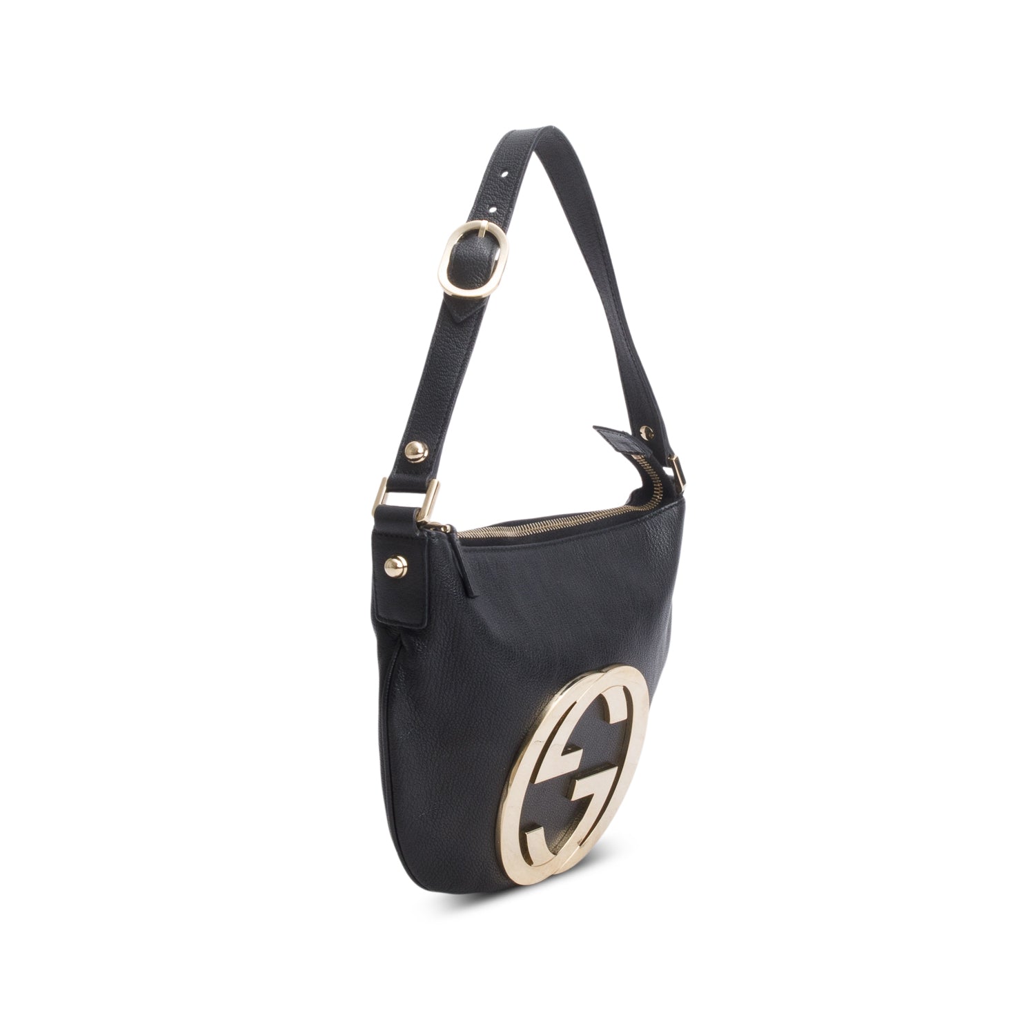 Gucci Black Calfskin Blondie Shoulder Bag