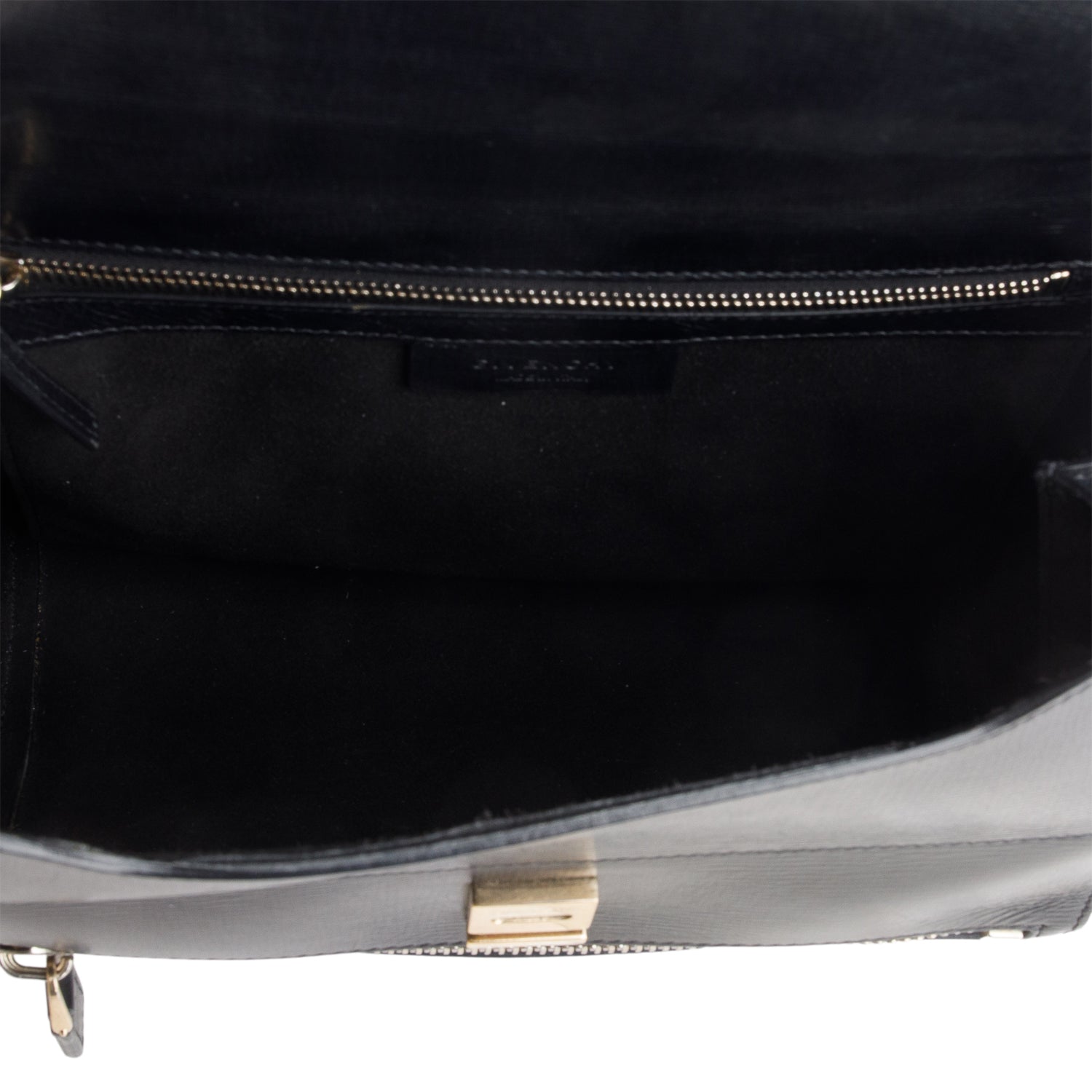 Givenchy Black Textured Calfskin Medium Pandora Box Crossbody Bag