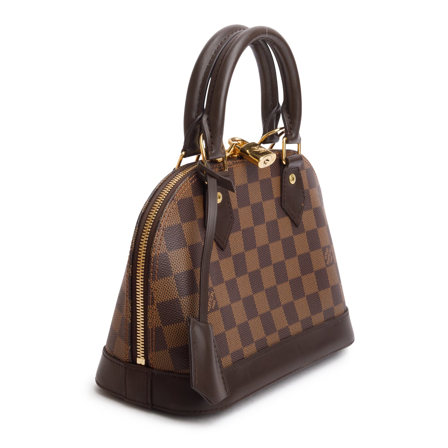 Louis Vuitton 2020 Damier Ebene Alma BB w/ Box & Strap