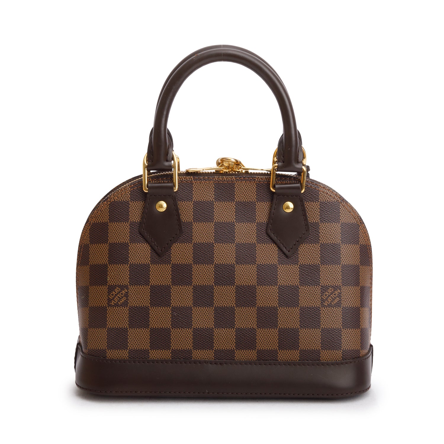 Louis Vuitton 2020 Damier Ebene Alma BB w/ Box & Strap