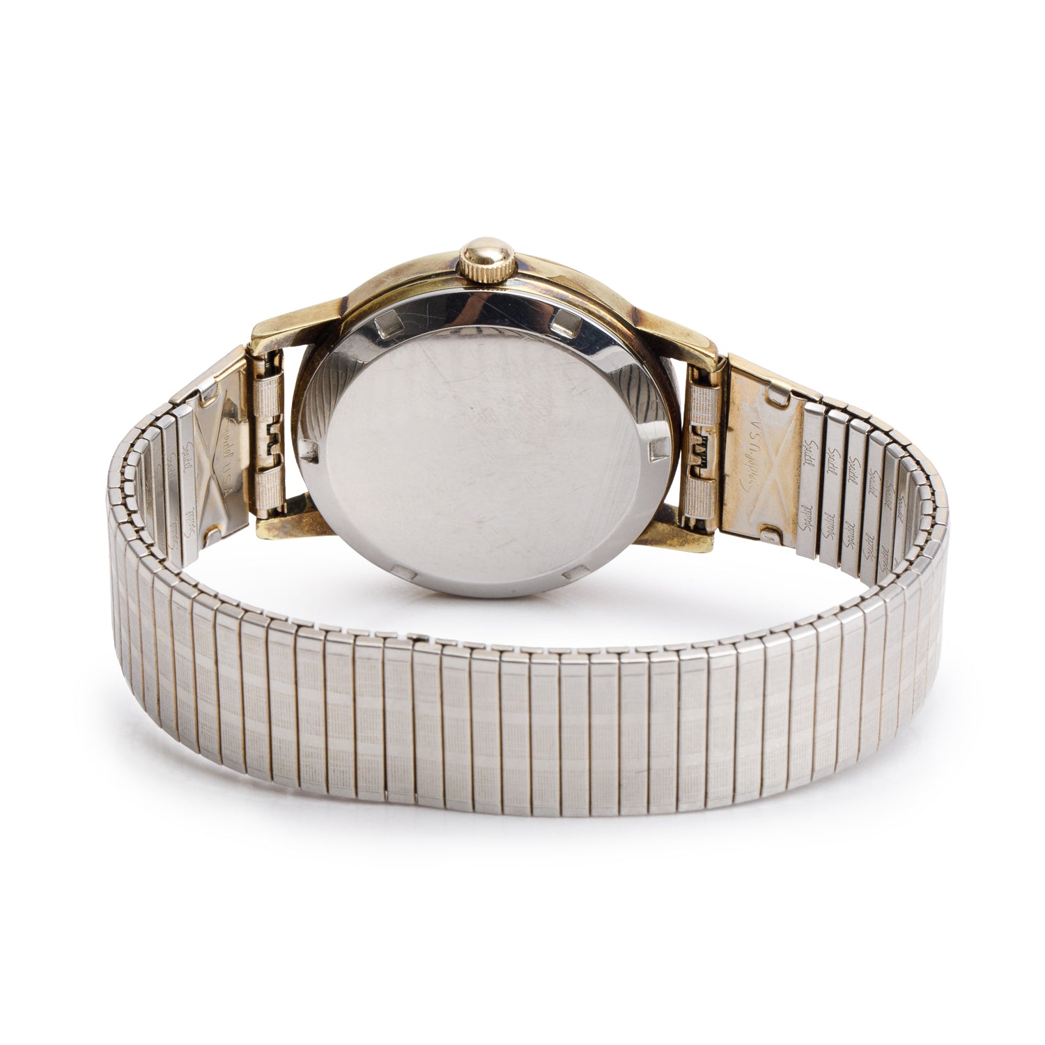 Omega Vintage Gold-Plated Stainless Steel Geneve 35 MM Automatic Watch Gold Dial