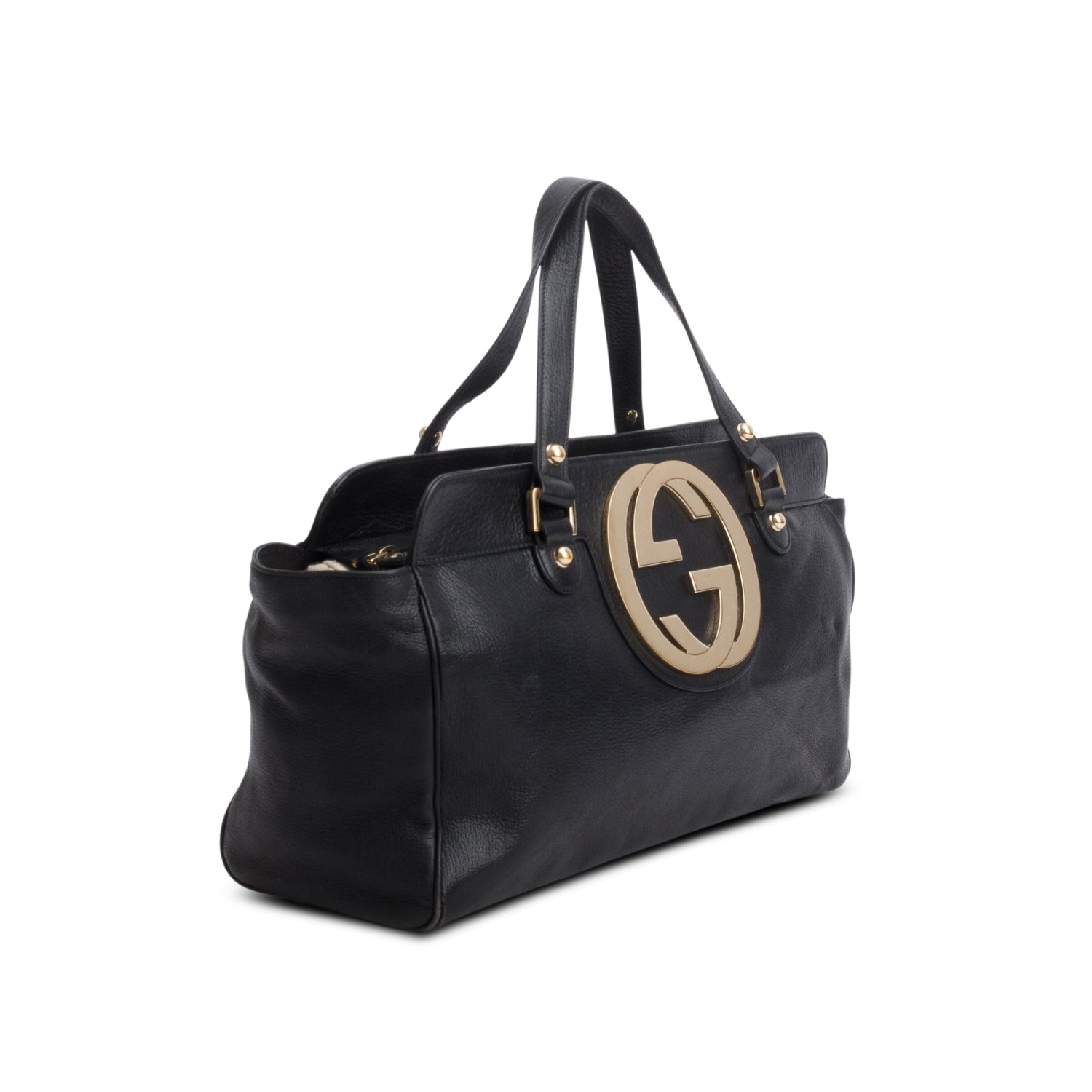 Gucci Black Calfskin Blondie Shoulder Bag