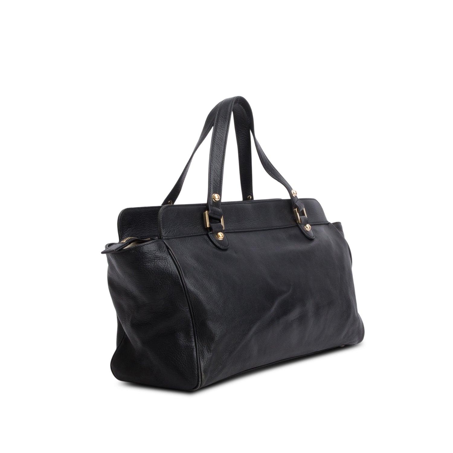 Gucci Black Calfskin Blondie Shoulder Bag