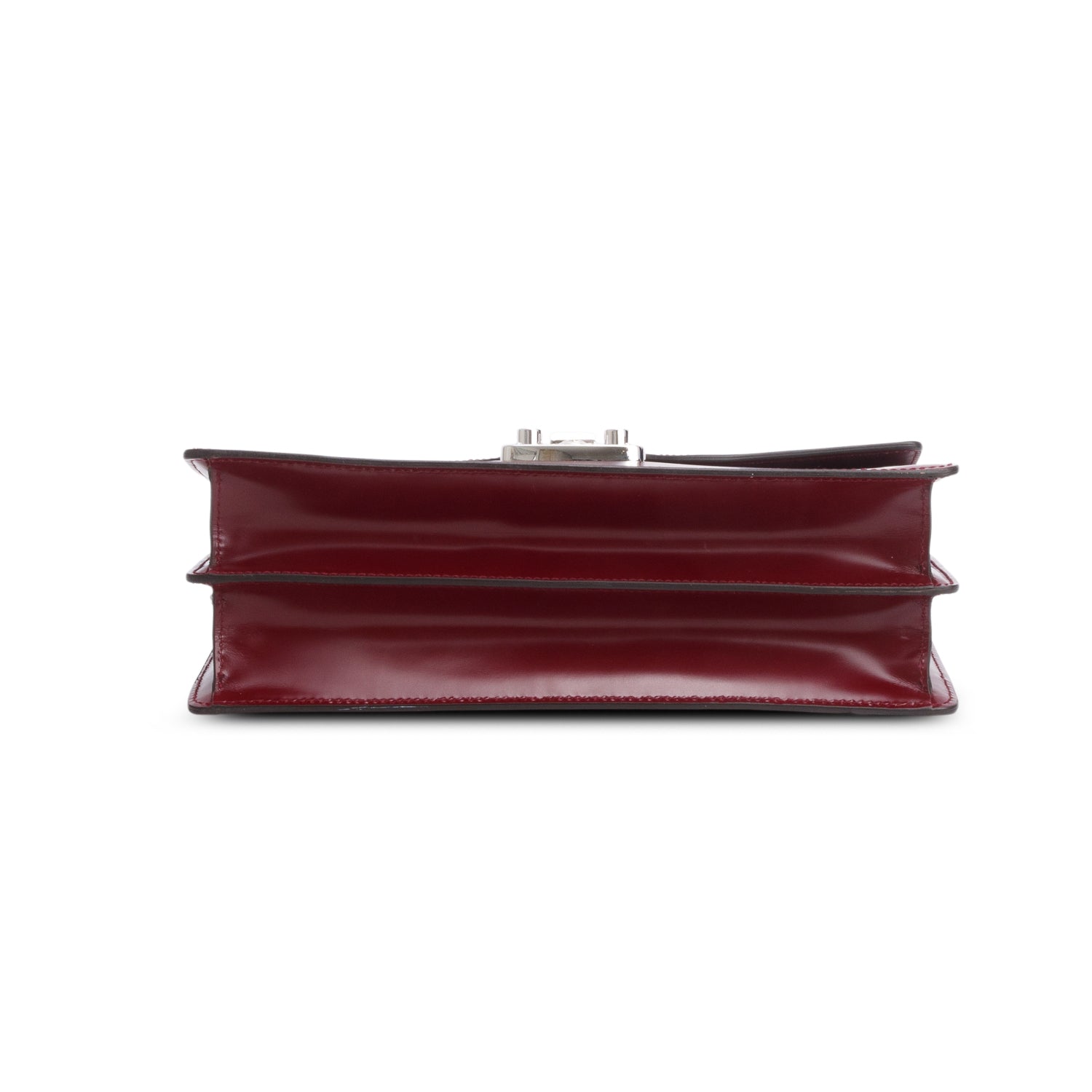 Gucci Purple Regent Calfskin Lady Lock Briefcase Clutch – OLIVER'S