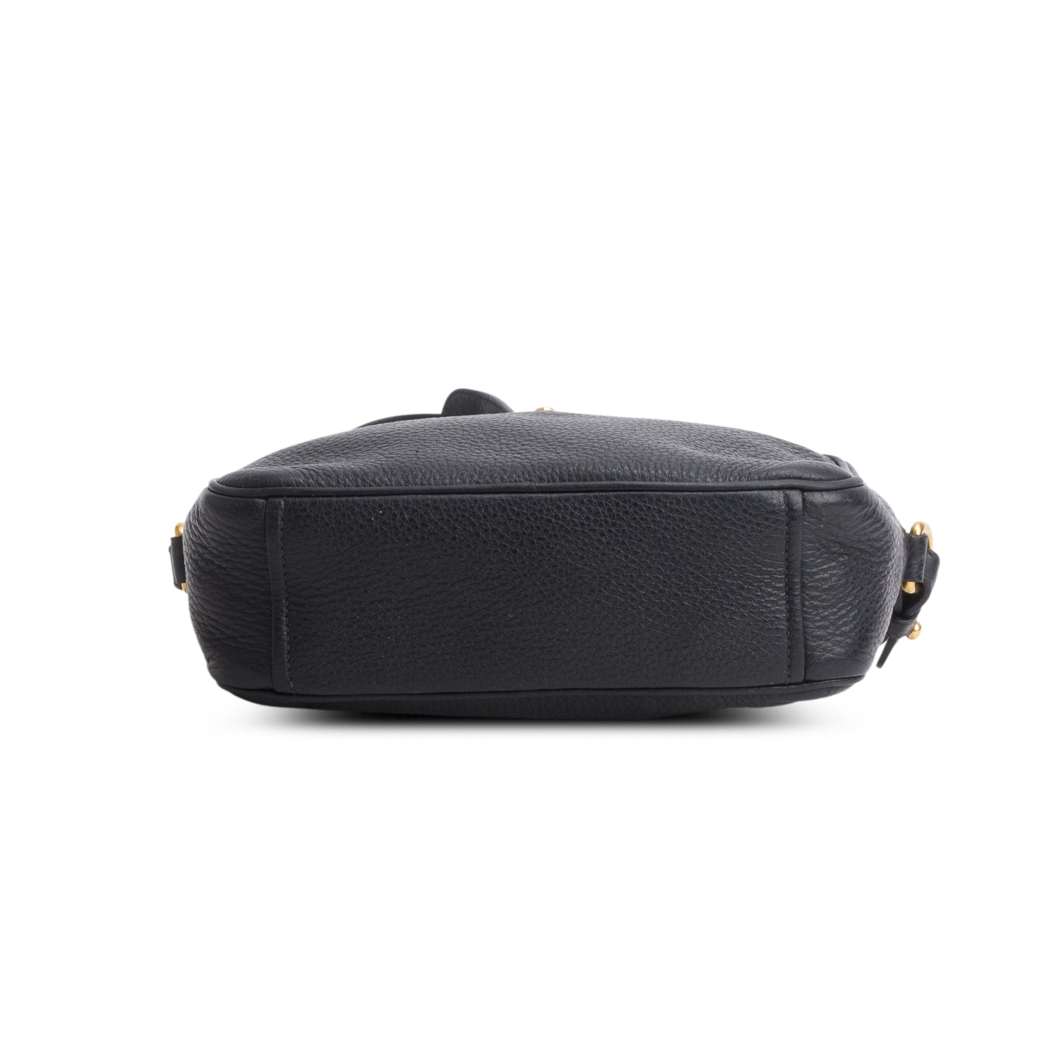 Prada Black Vitello Phenix Camera Bag w/ Authenticity Card