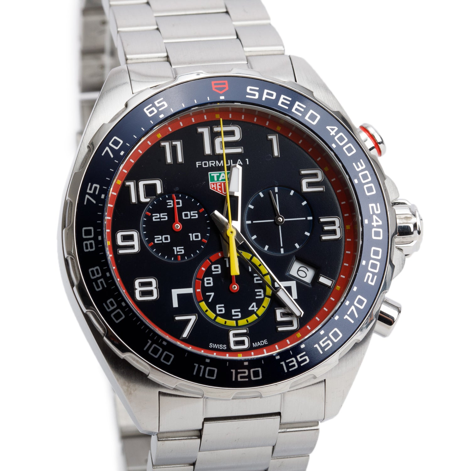 Tag Heuer 2023 Special Edition Formula 1 x Red Bull Racing Chronograph 43 MM Quartz Watch Black Dial CAZ101AL w/ Box & Papers
