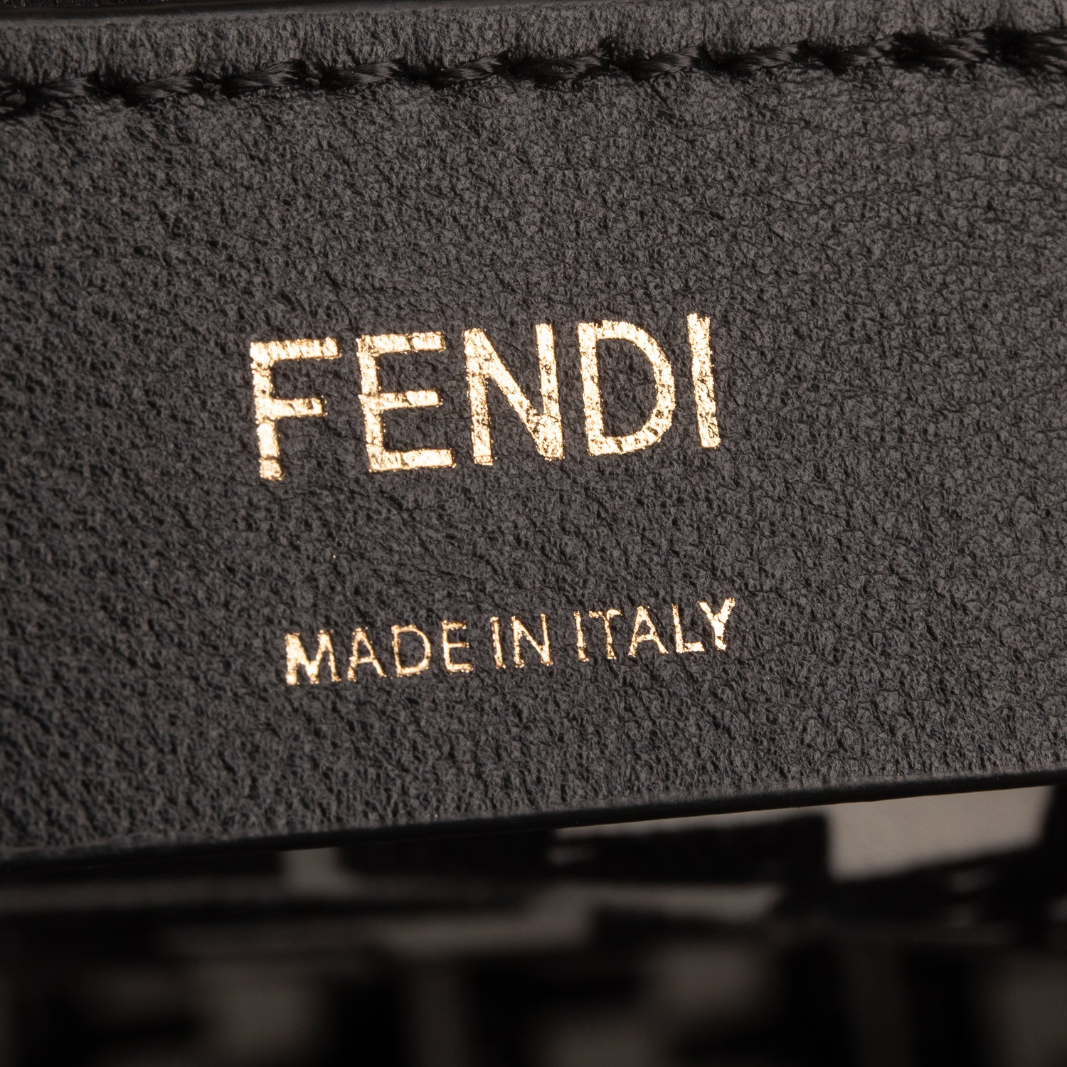 Fendi x Joshua Vides 2020 White Fendi Logo Print Tote