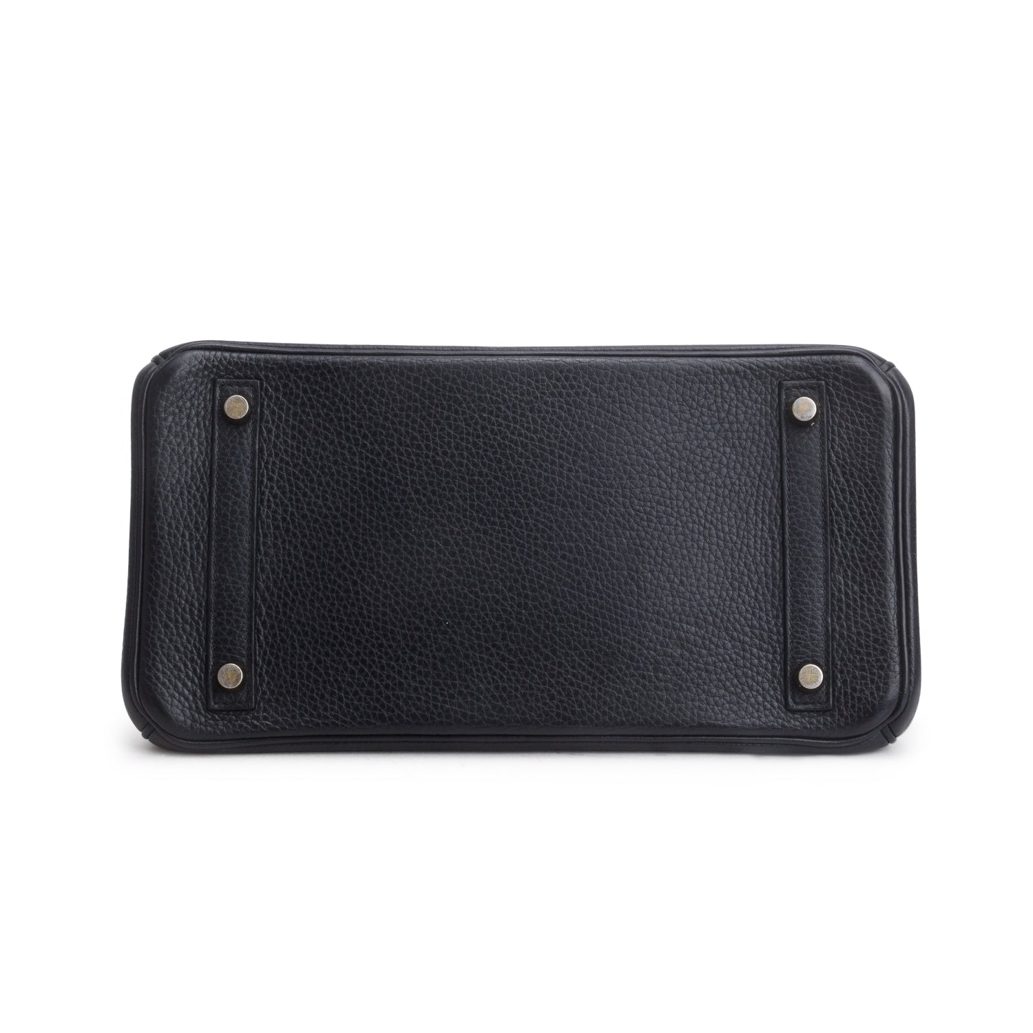 Hermes Black Taurillon Clemence Birkin 30