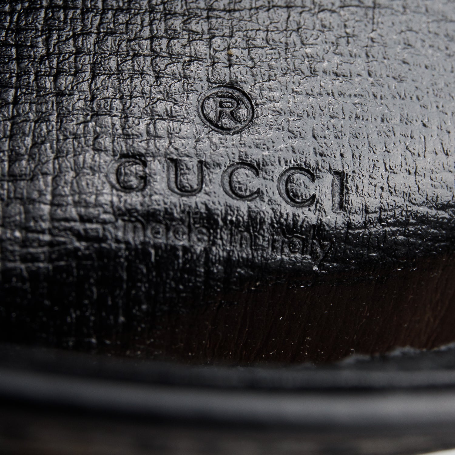 Gucci Black Azalea Calfskin Web Monogram Horsebit 1955 Wallet on Strap w/ Box