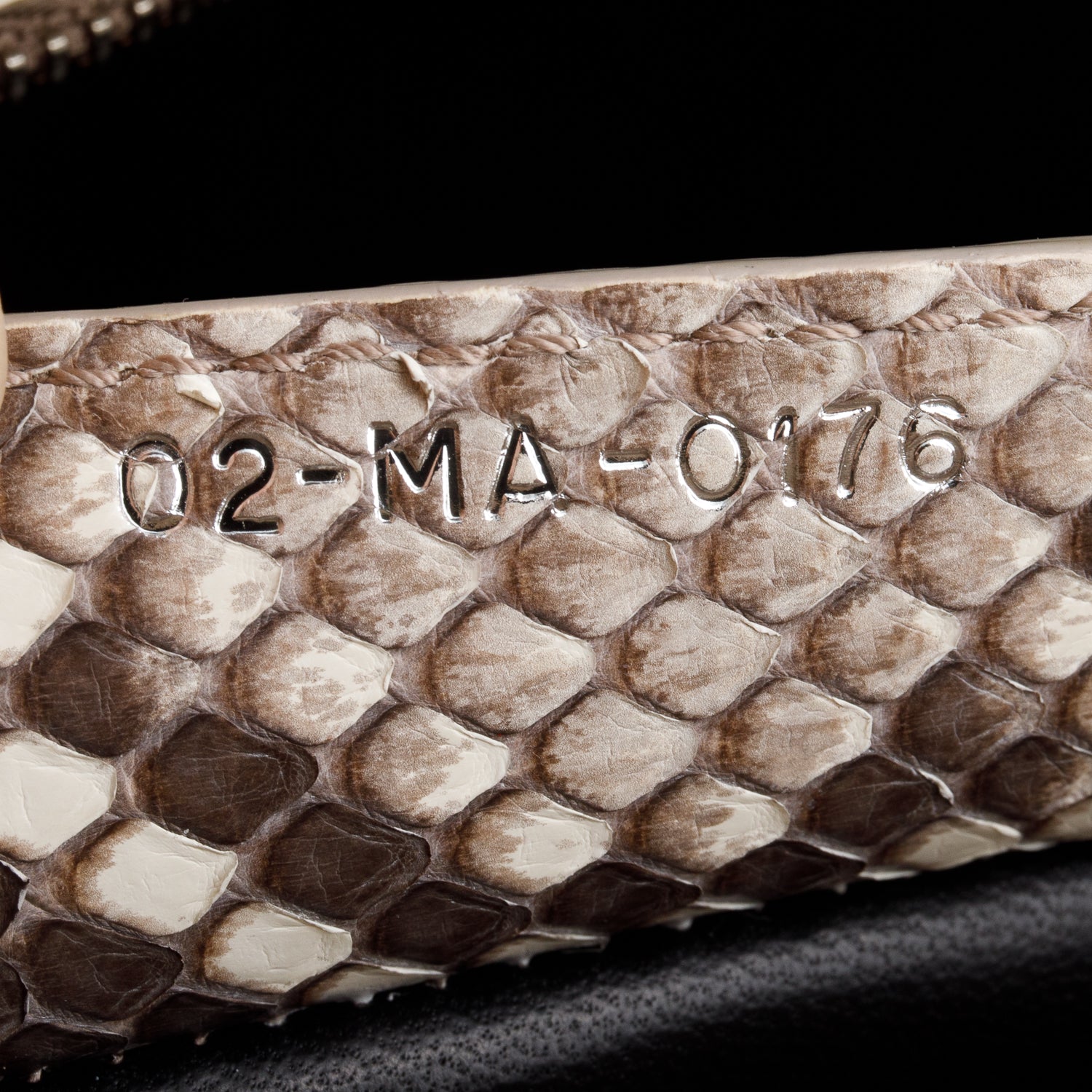 Christian Dior Python Medium Lady Dior w/ Authenticity Card & Strap