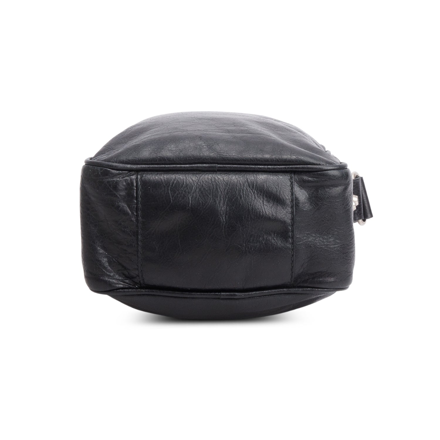 Balenciaga Lambskin Motocross Classic Reporter Bag