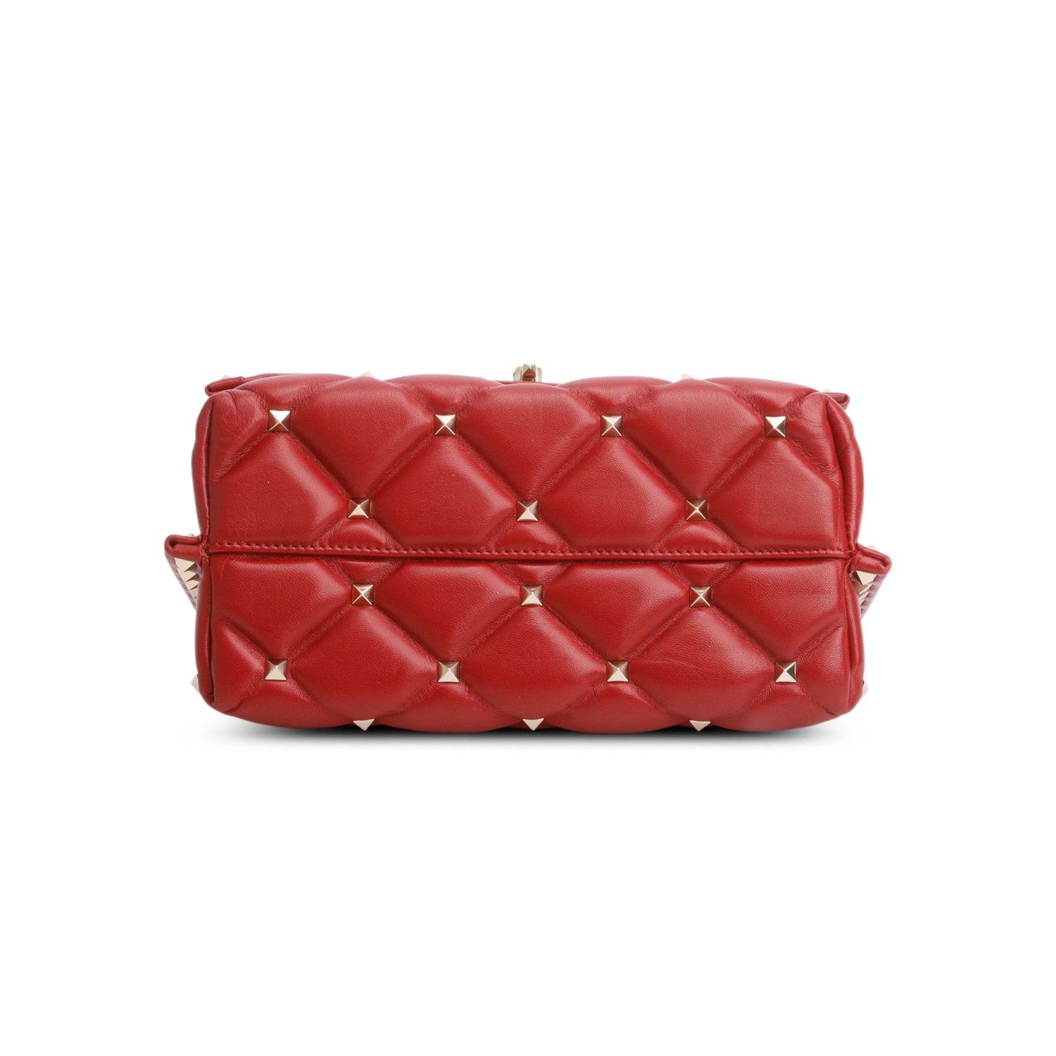 Valentino Nappa Medium Candystud Top Handle Bag w/ Strap & Receipt