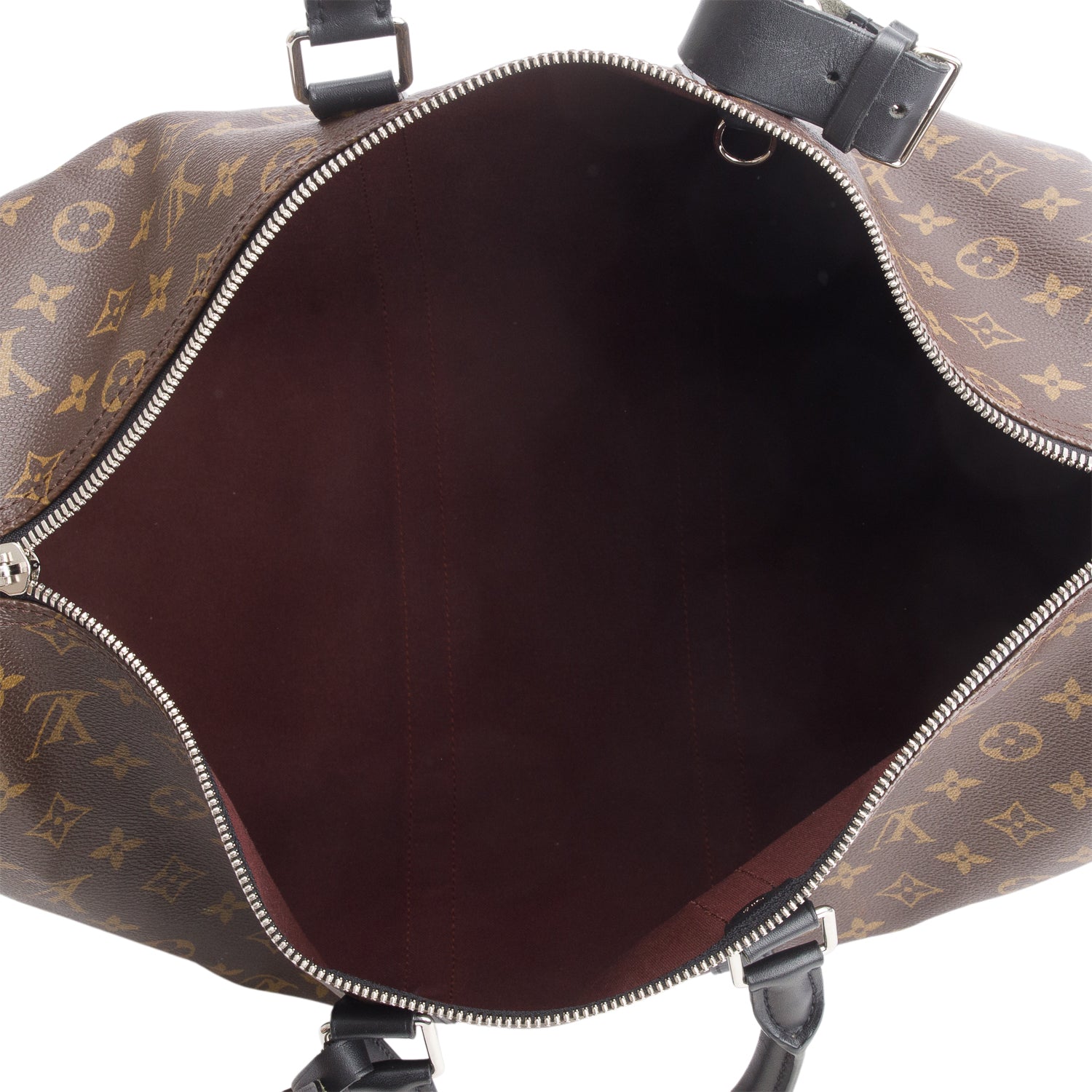 Louis Vuitton Monogram Macassar Keepall Bandouliere 45 w/ Box