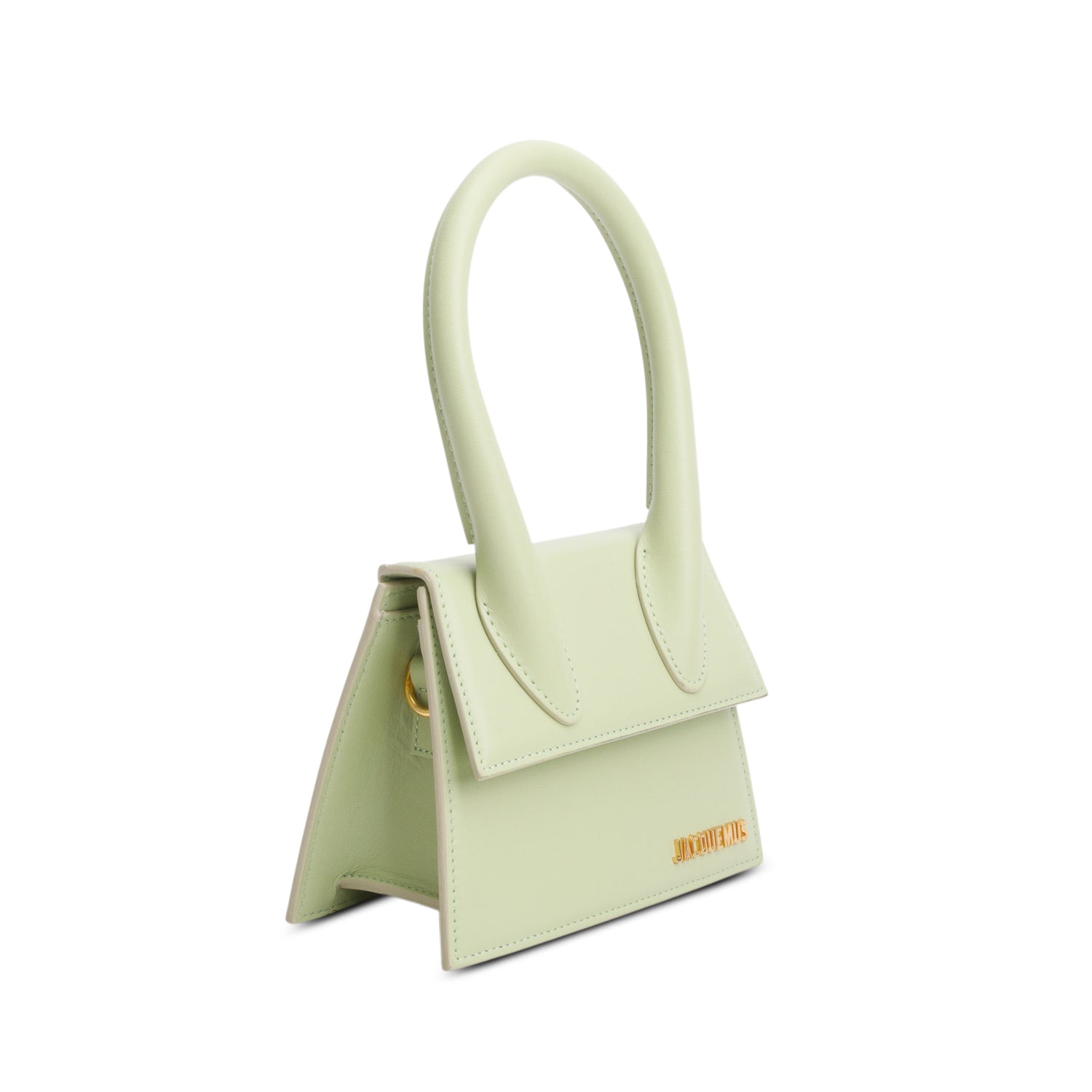 Jacquemus Green Smooth Calfskin Le Chiquito Moyen w/ Strap