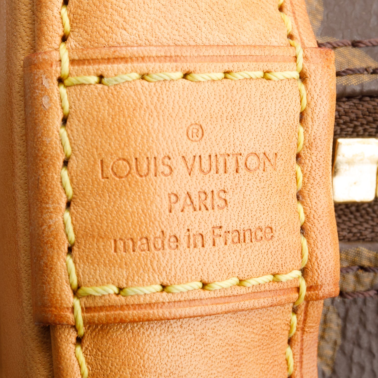 Louis Vuitton Monogram Alma BB w/ Strap & Receipt