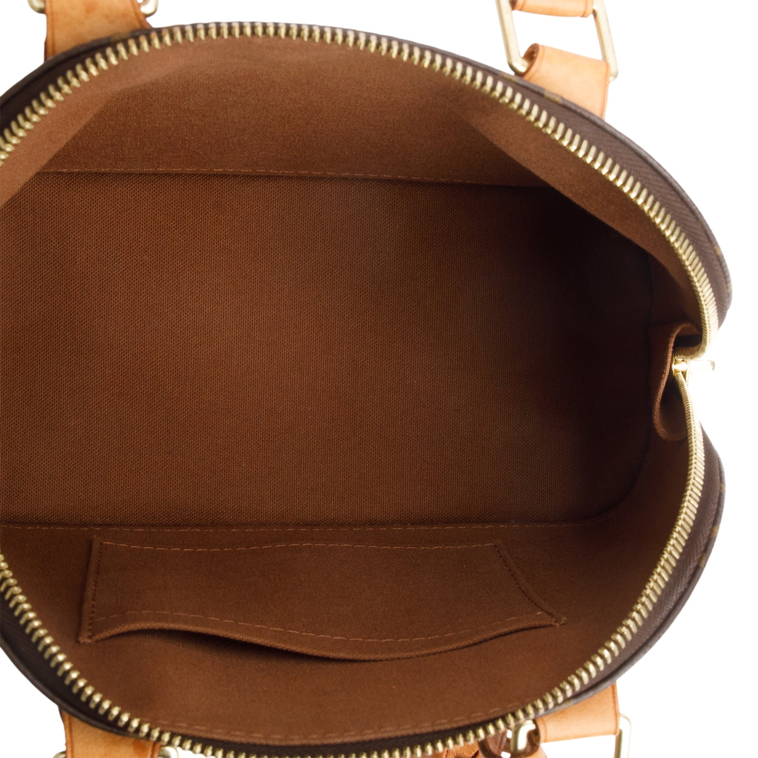 Louis Vuitton Monogram Alma BB w/ Strap & Receipt