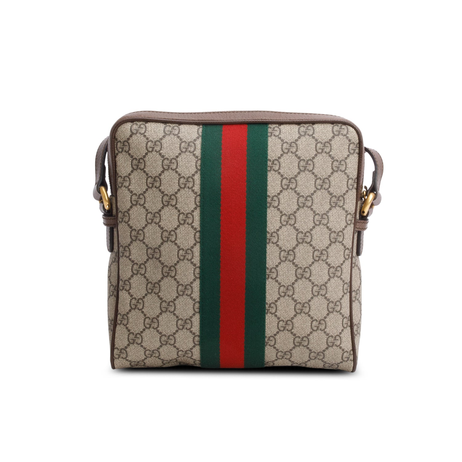 Gucci GG Supreme Monogram Web Small Ophidia Messenger Bag w/ Box