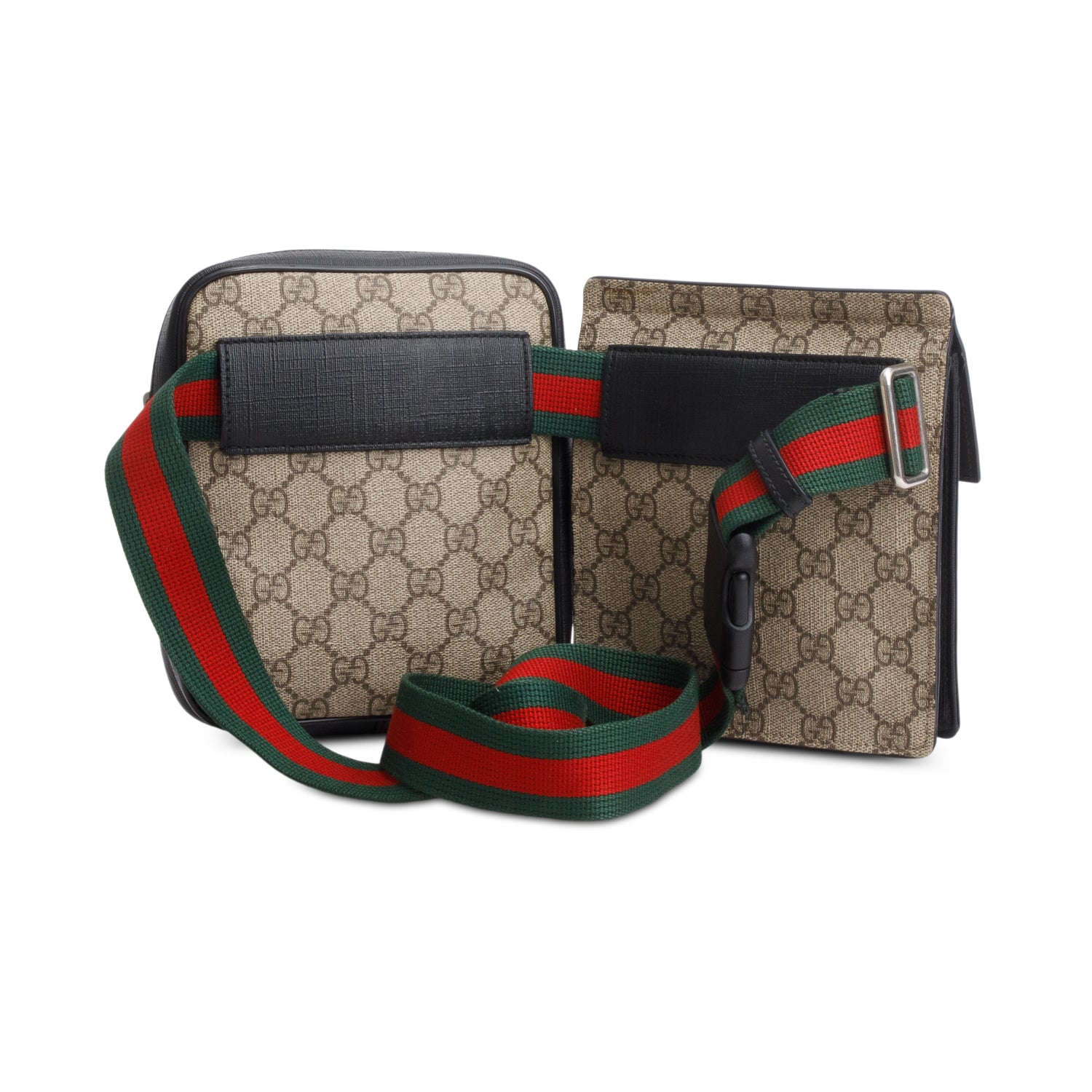 Gucci GG Supreme Monogram Web Belt Bag