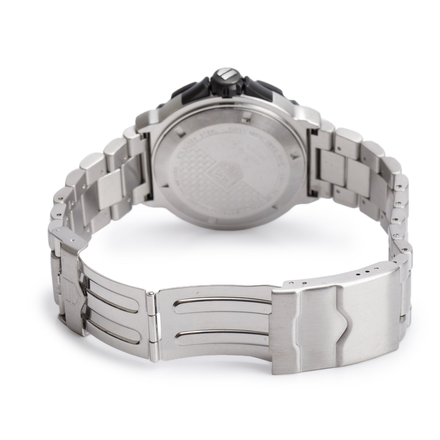 Tag Heuer Stainless Steel Formula 1 44 MM Quartz Watch Black Dial WAH1010